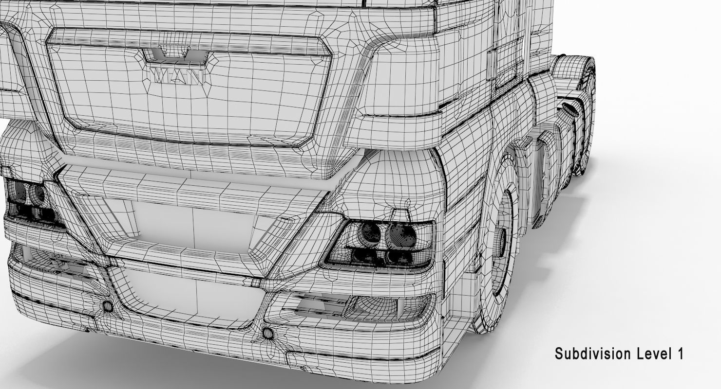 MAN TGX XXL SLEEPER 3D model_16