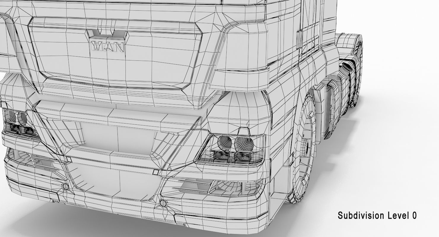 MAN TGX XXL SLEEPER 3D model_17