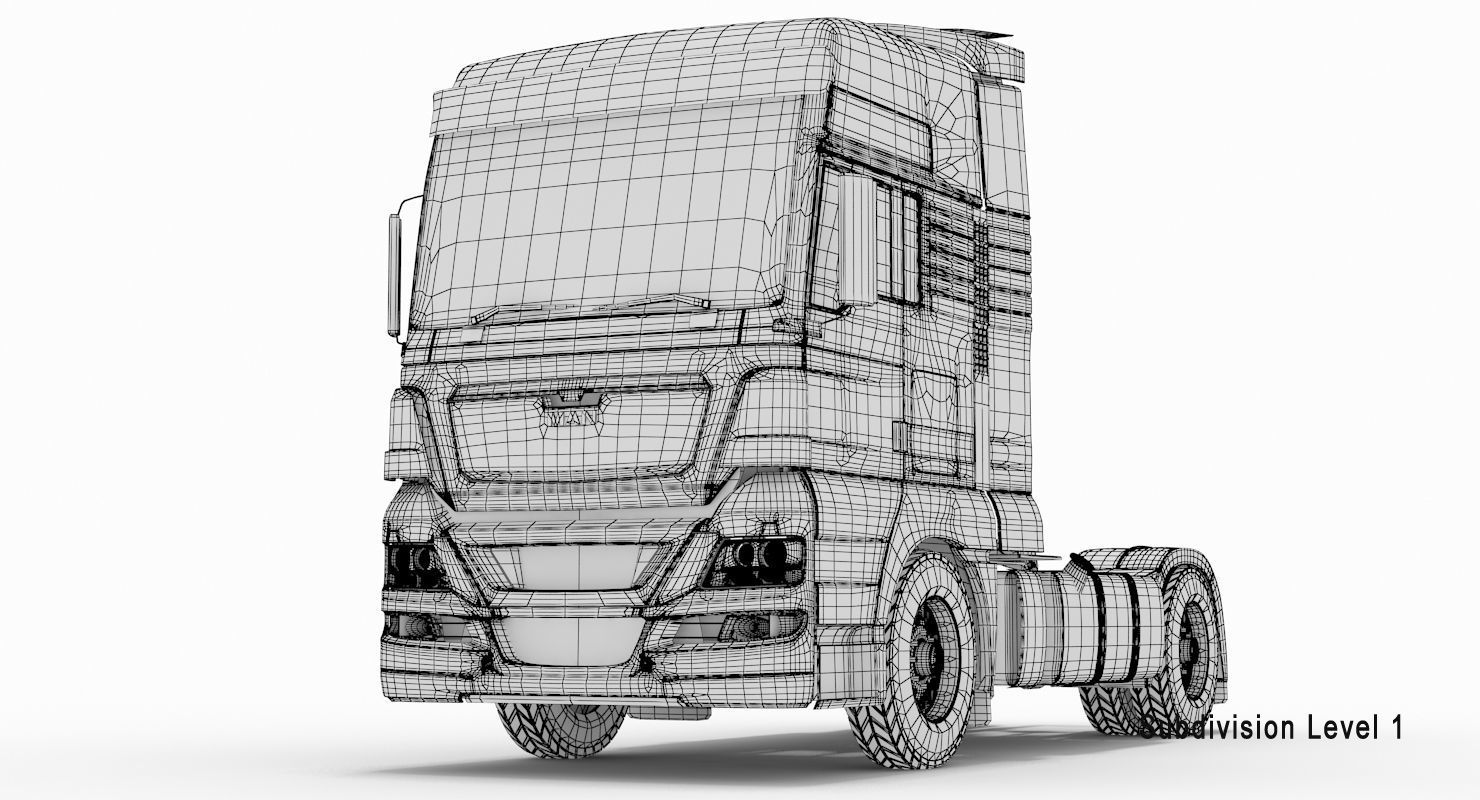 MAN TGX XXL SLEEPER 3D model_5