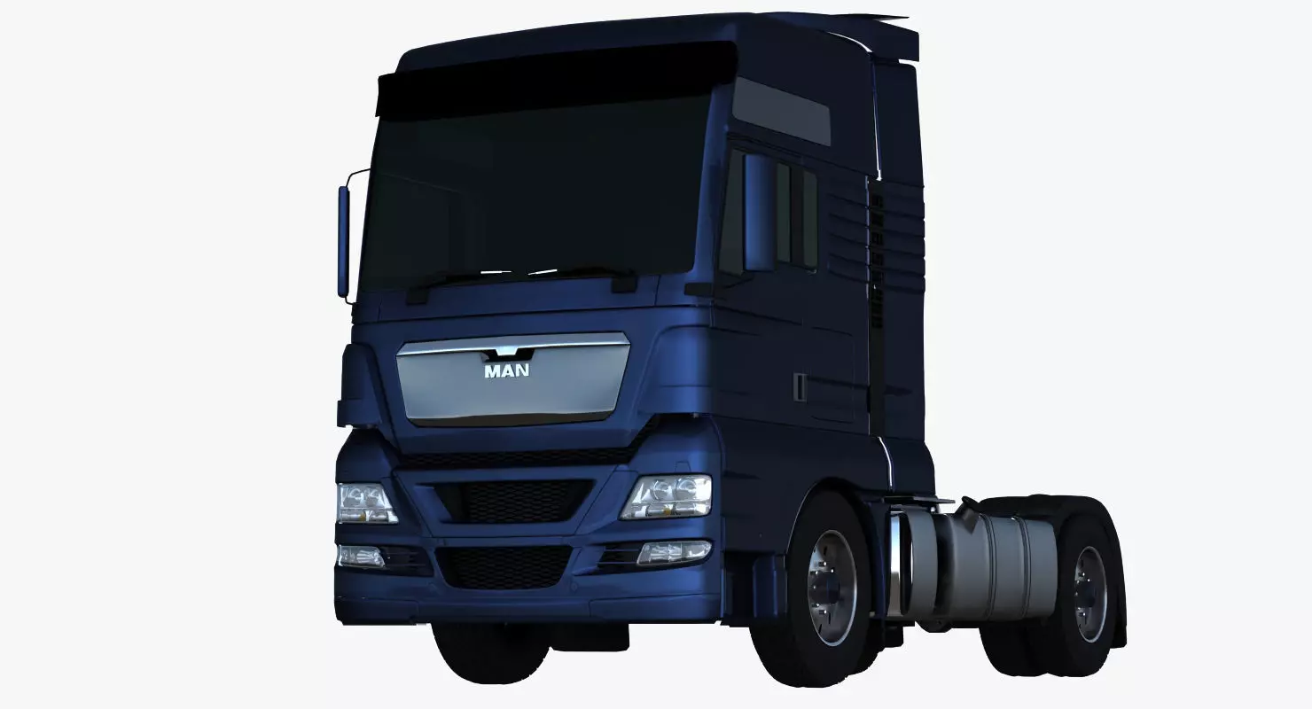 MAN TGX XXL SLEEPER 3D model_0