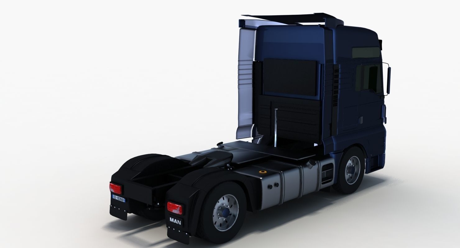 MAN TGX XXL SLEEPER 3D model_3