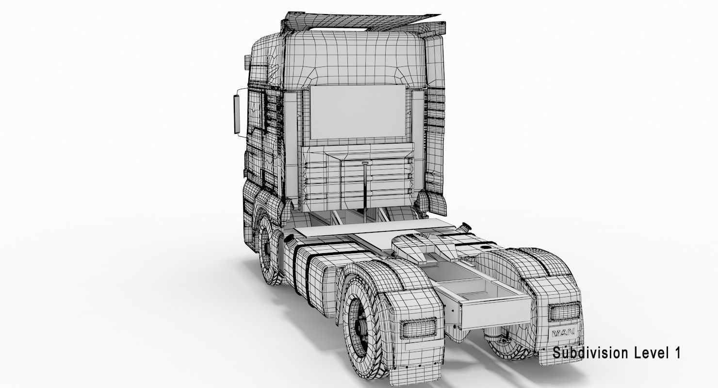 MAN TGX XXL SLEEPER 3D model_12