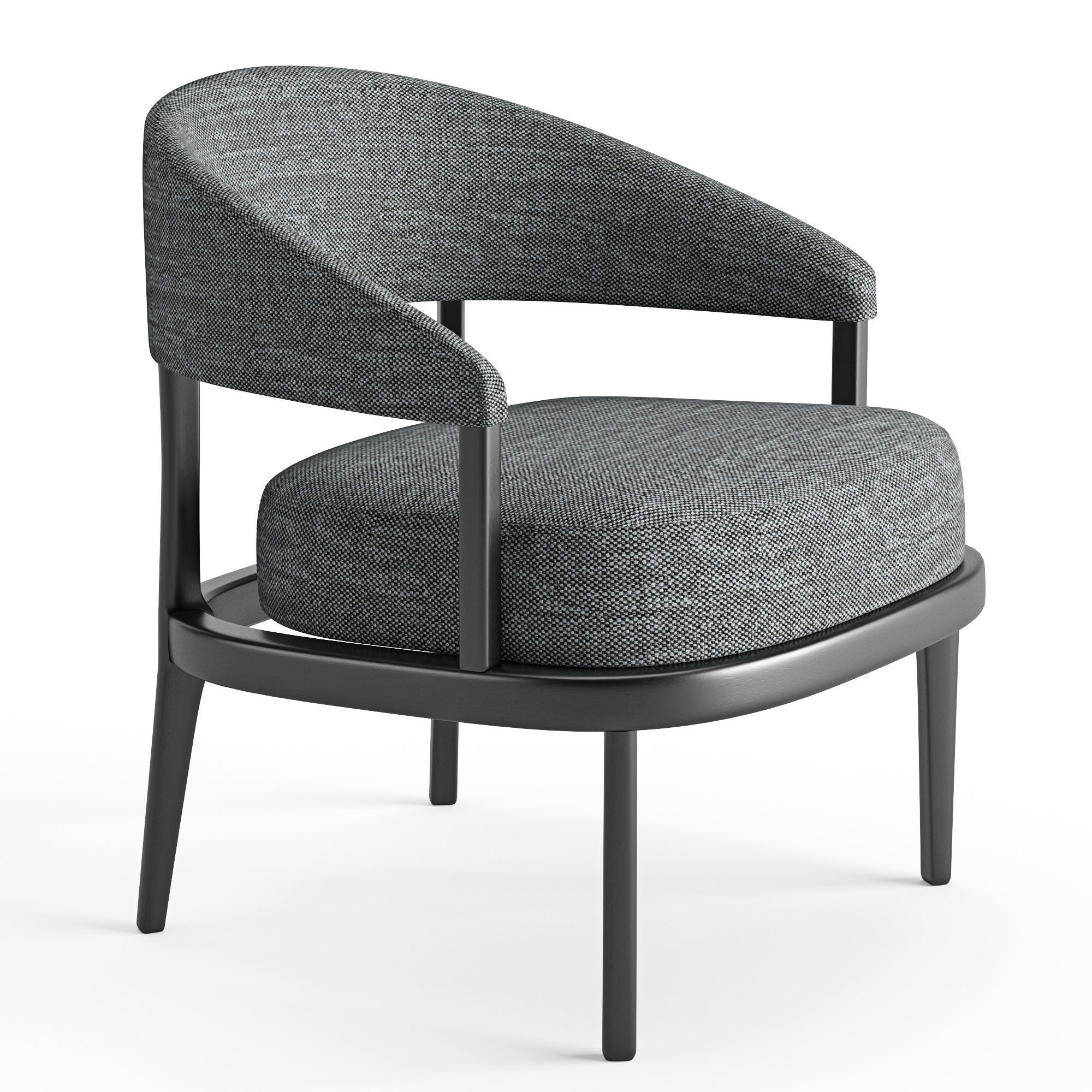 Easy Chair Eclipse 3D model_1