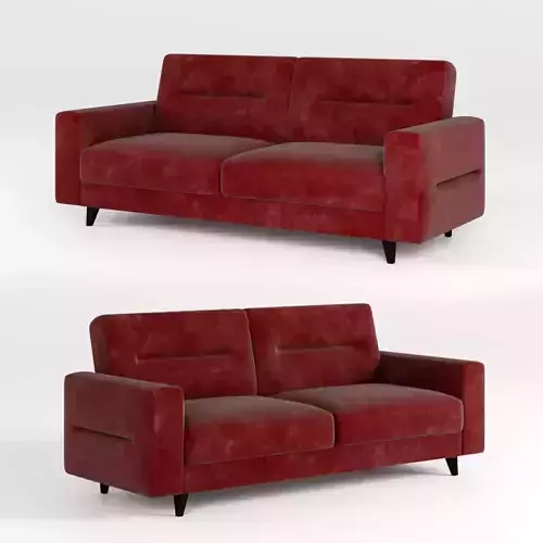 Buffalo straight sofa