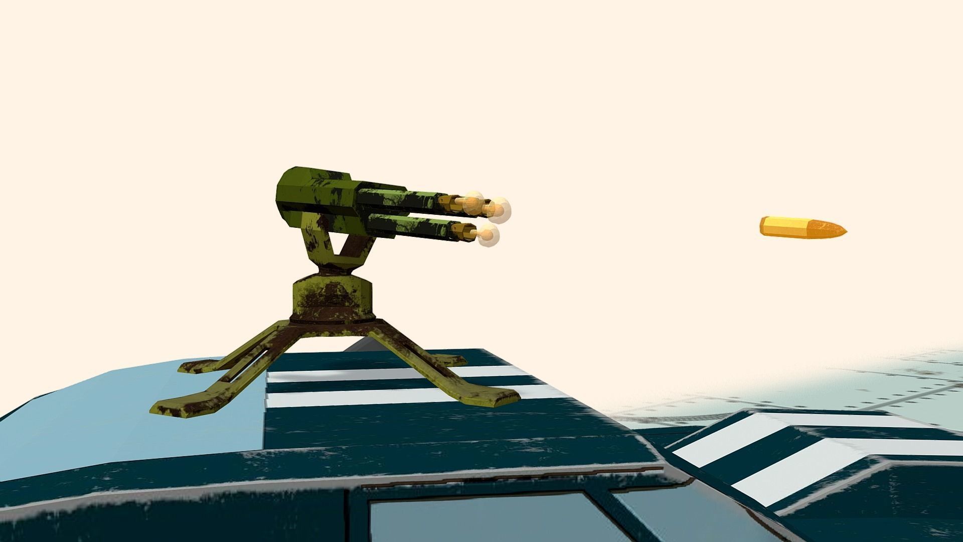 Stylized Race-Demolition Car Pack 3D Model Collection_19