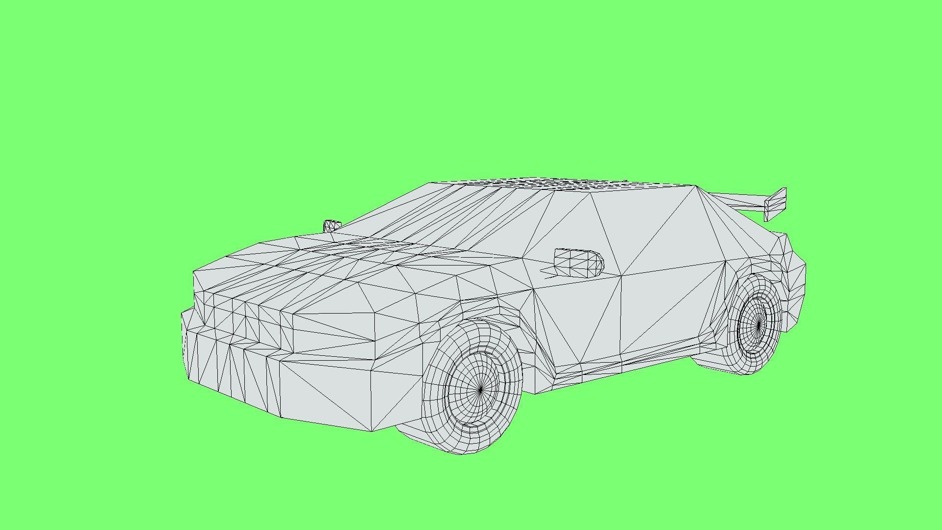 Stylized Race-Demolition Car Pack 3D Model Collection_22