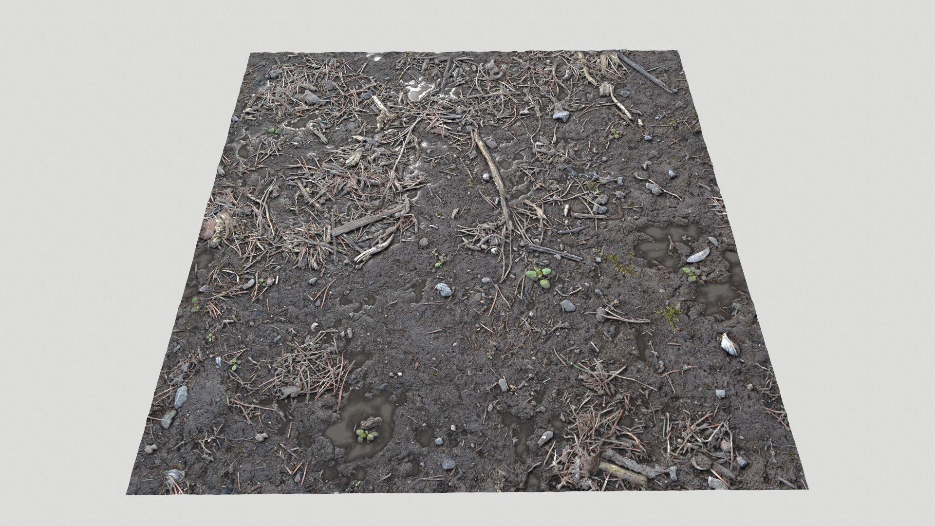 Dirty wet ground PBR Pack 1 Texture_23
