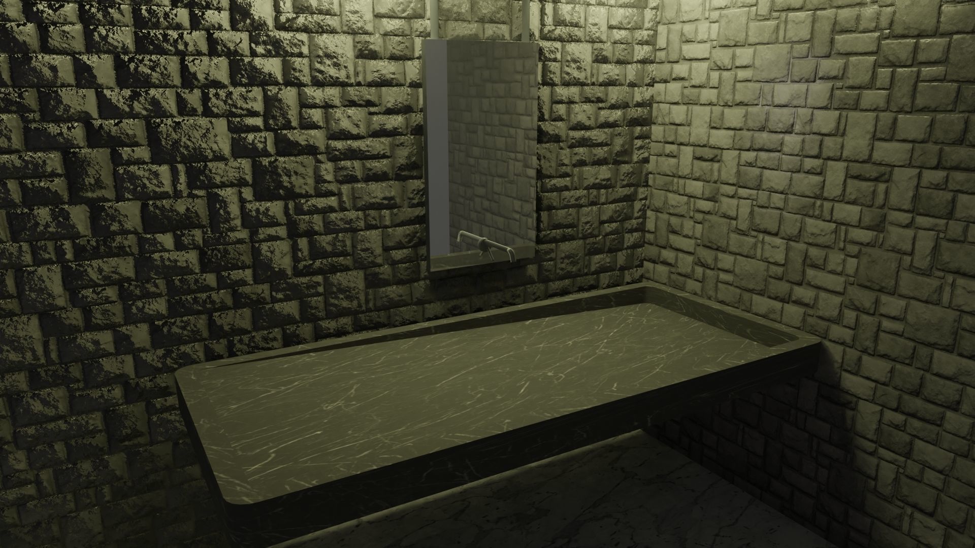 5 Cabinets - 4 Sinks Pack 3D Model Collection_32