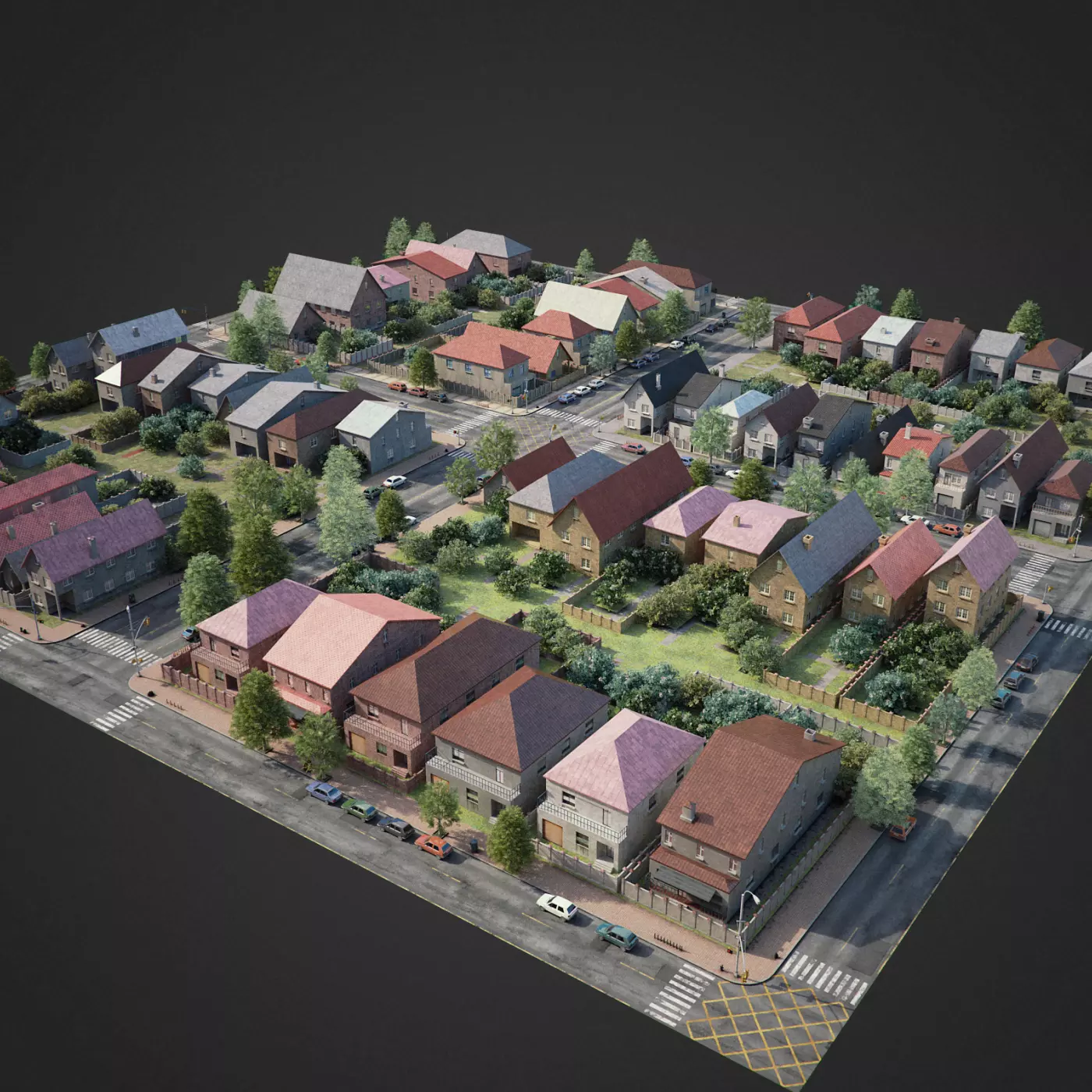City DIstrict R6-R19 3D model