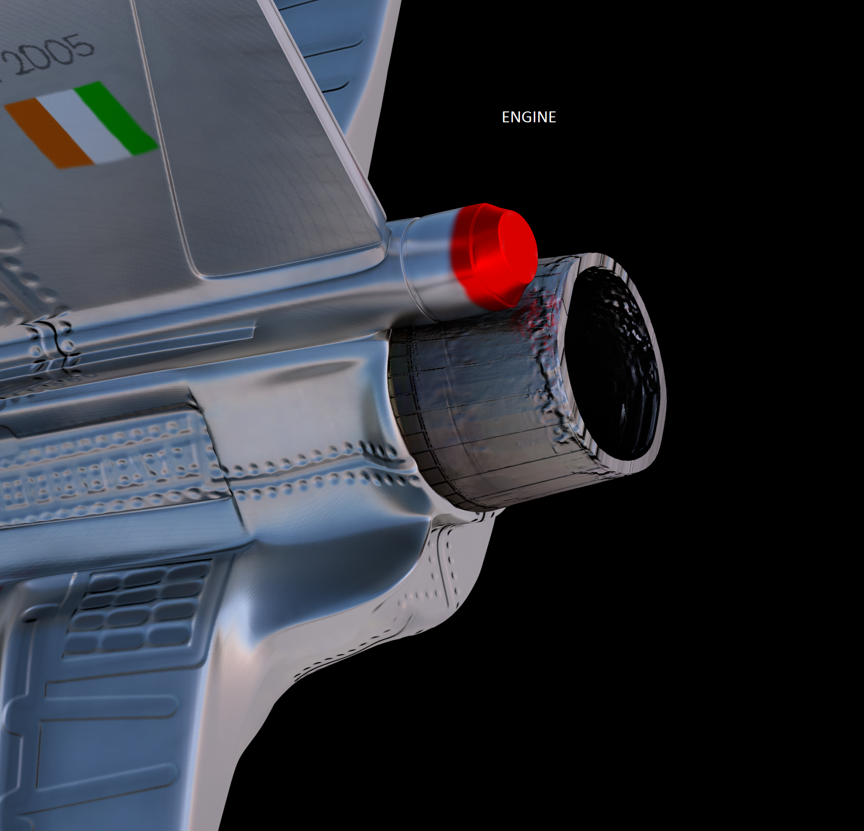 Hal Tejas 3D model_6