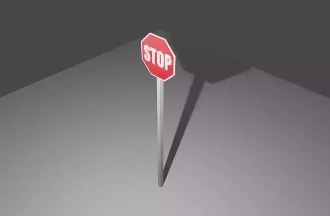 Stop Sign Transit - Placa de Pare