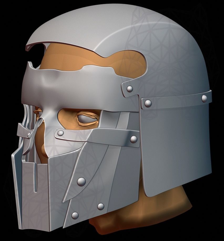 Aplek Helmet from Star Wars  3D print model_4