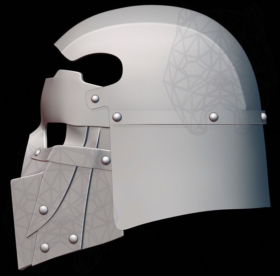 Aplek Helmet from Star Wars  3D print model_9