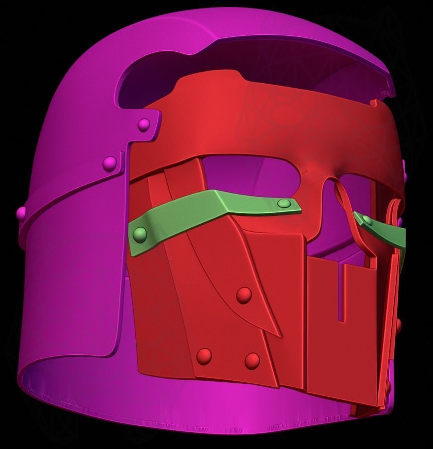 Aplek Helmet from Star Wars  3D print model_10