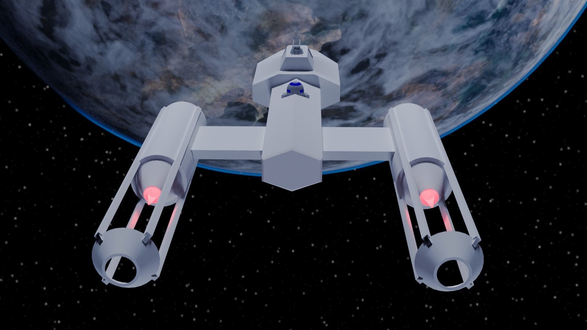 Star Wars - Y-Wing Rebel Bomber 3D model_3