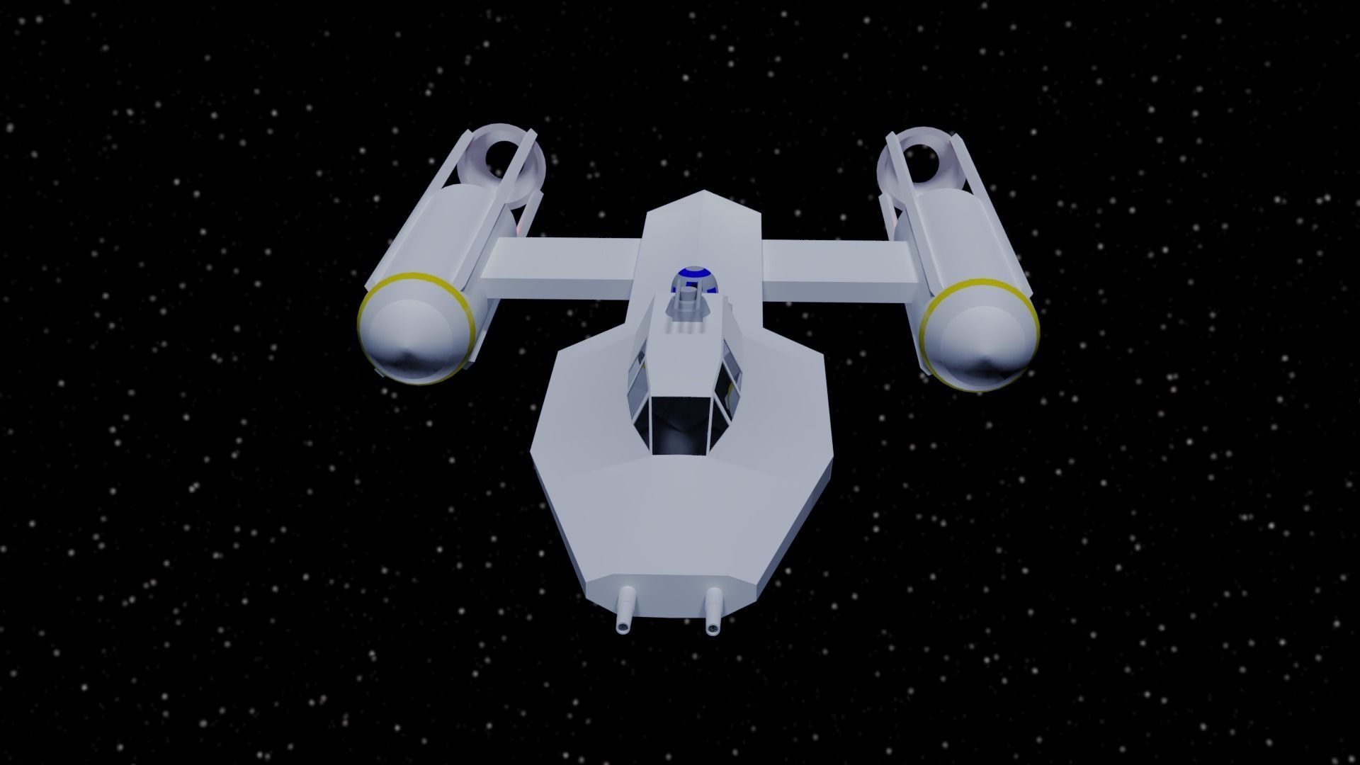 Star Wars - Y-Wing Rebel Bomber 3D model_2