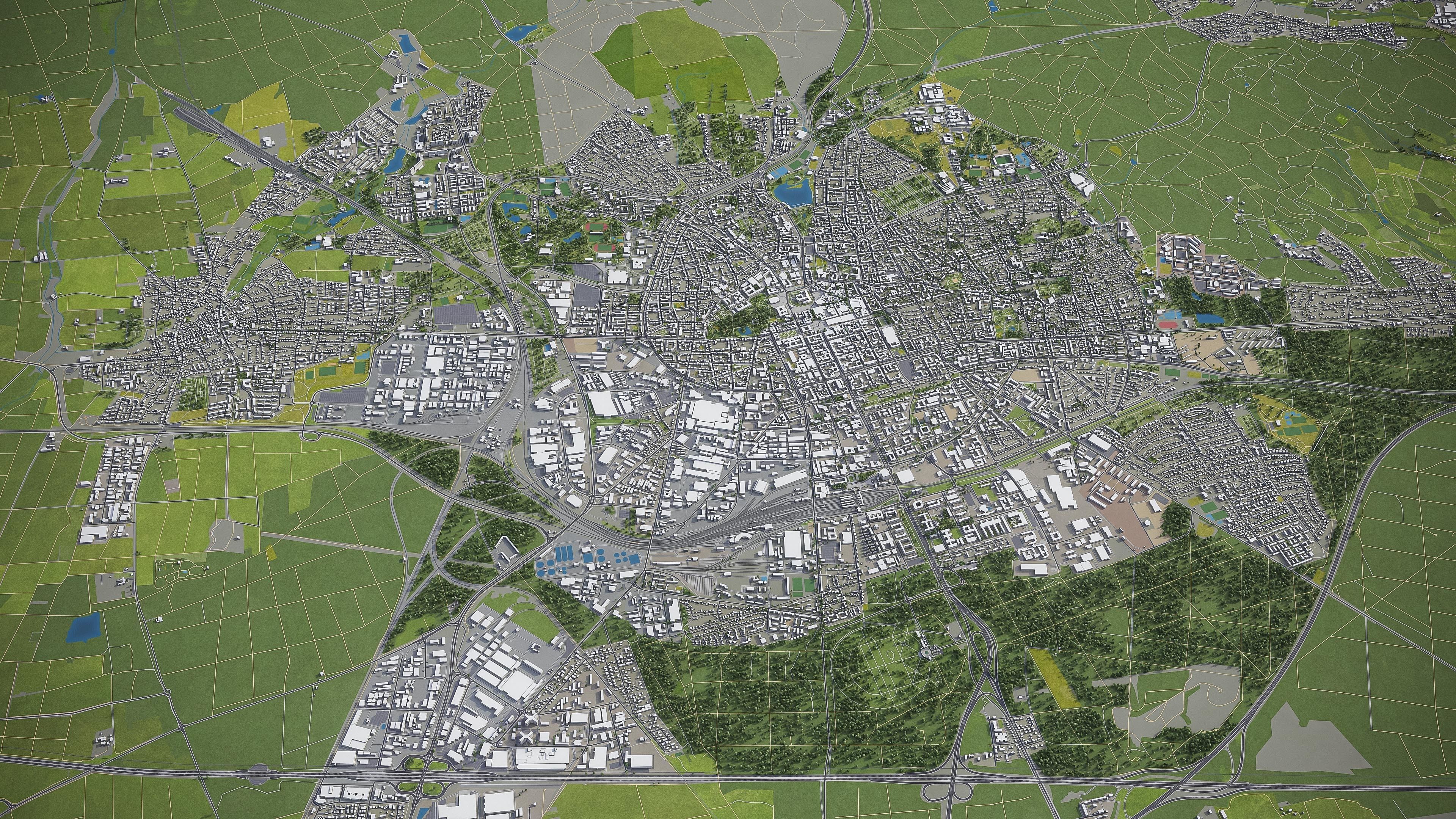 Frankfurt Metropolitan 3D Model Collection_57