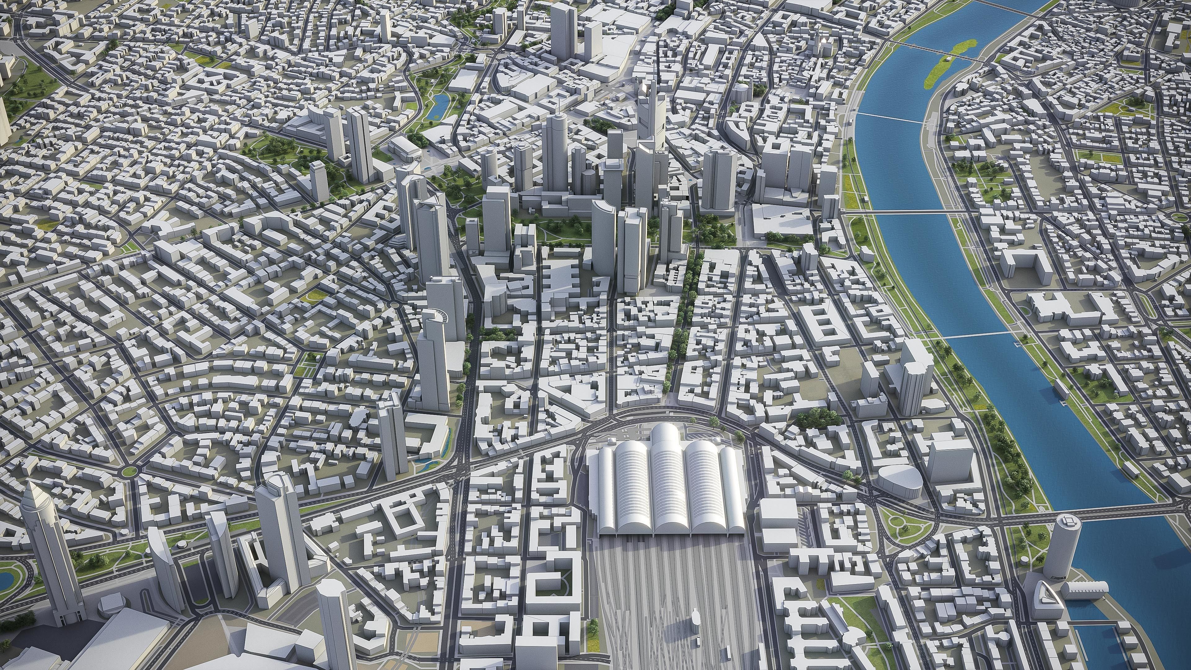 Frankfurt Metropolitan 3D Model Collection_9