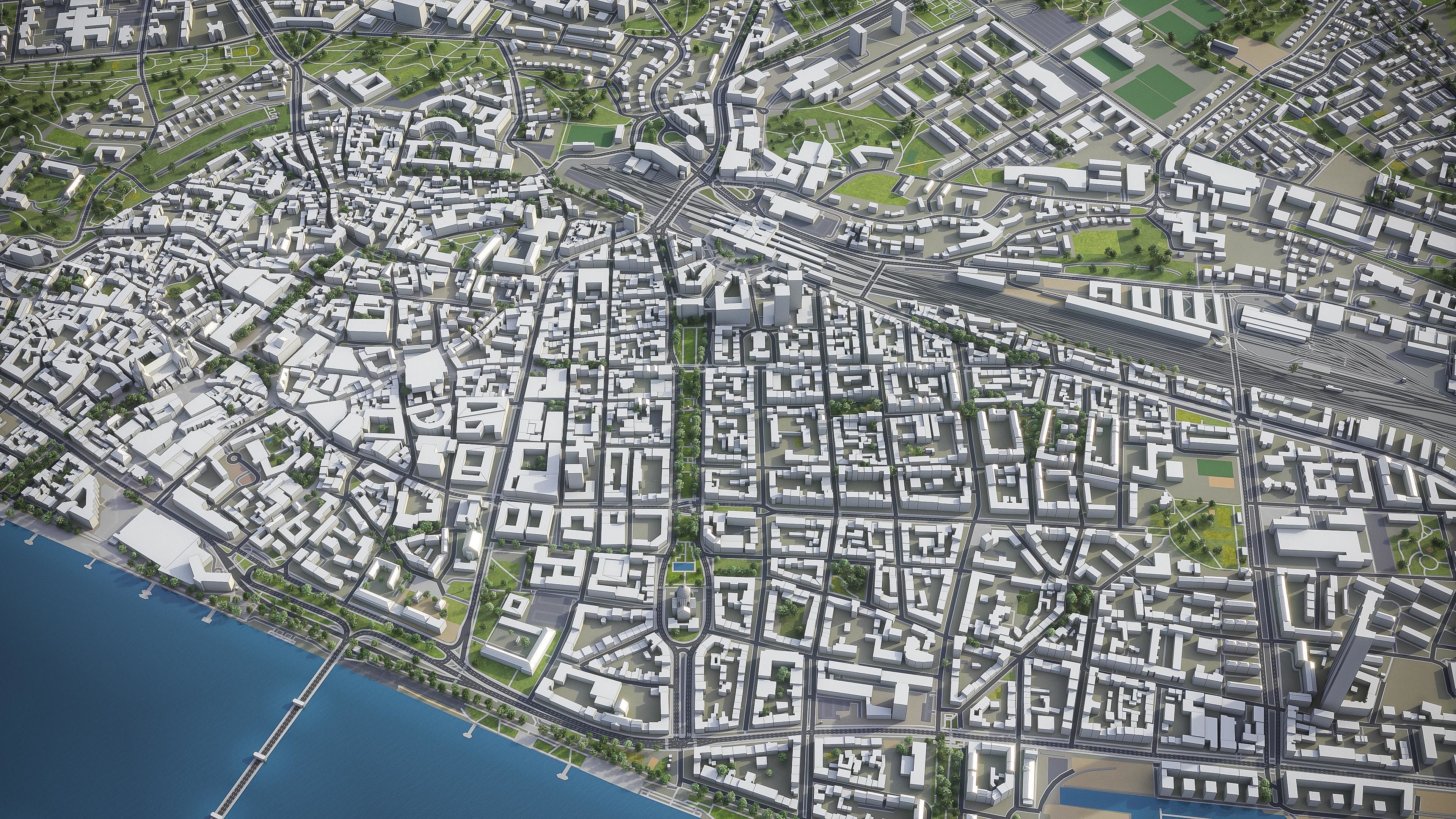 Frankfurt Metropolitan 3D Model Collection_36