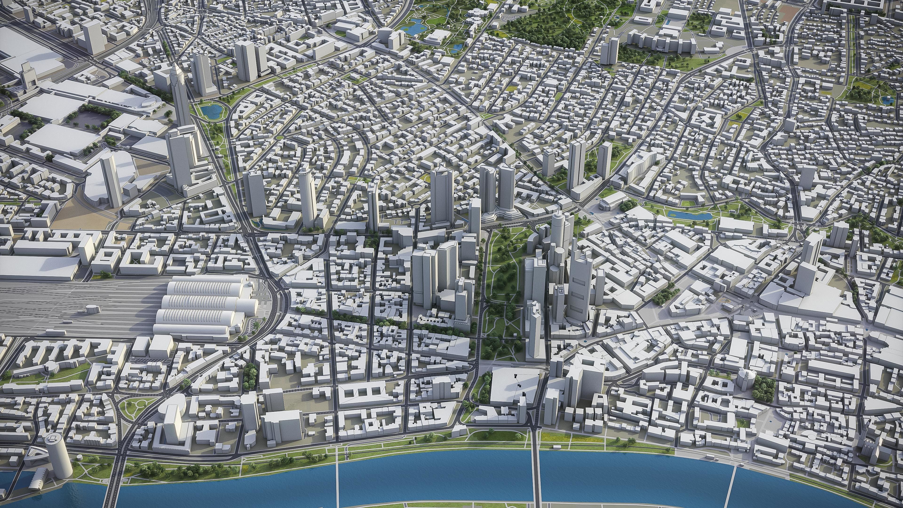 Frankfurt Metropolitan 3D Model Collection_3