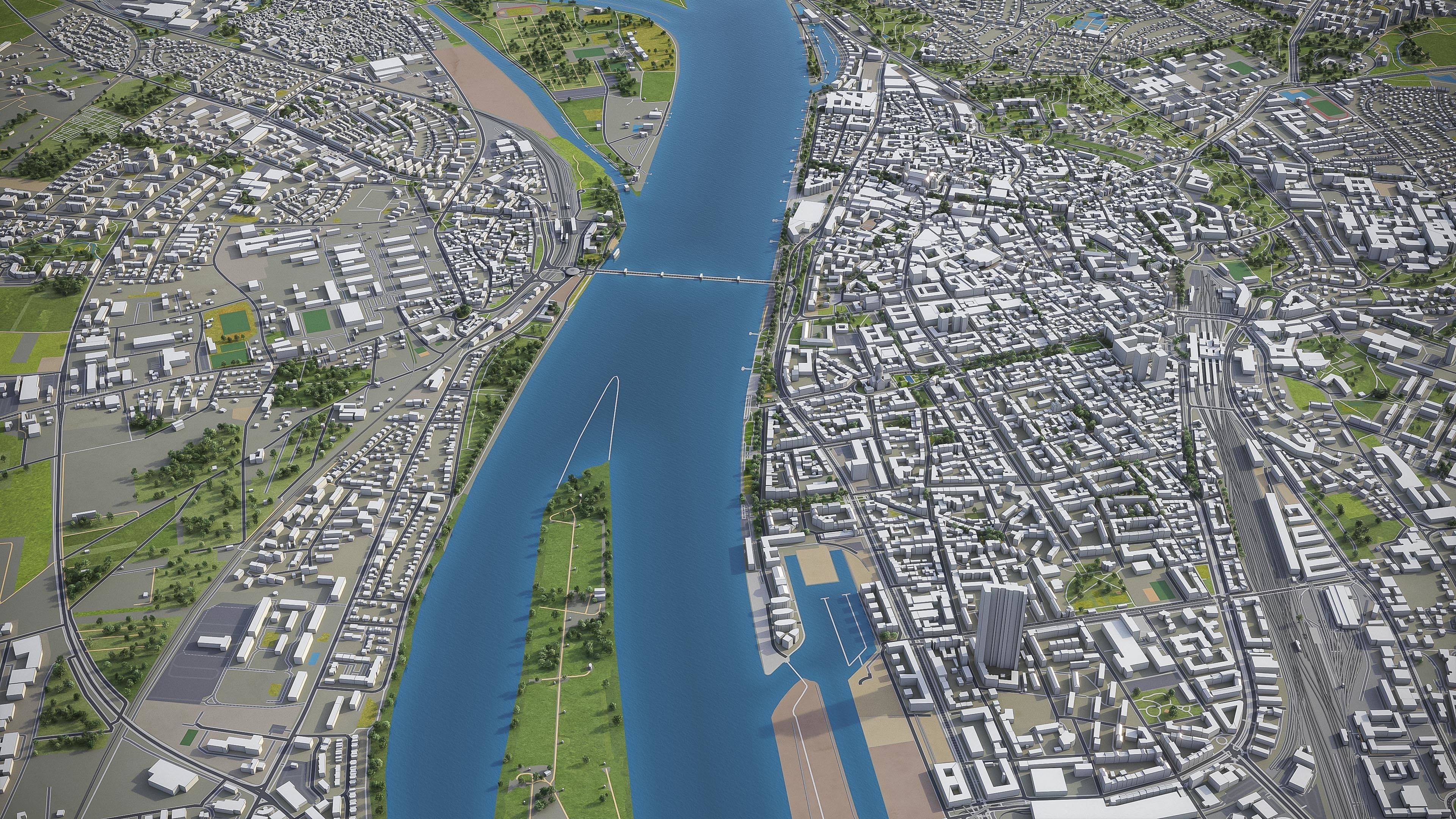 Frankfurt Metropolitan 3D Model Collection_28