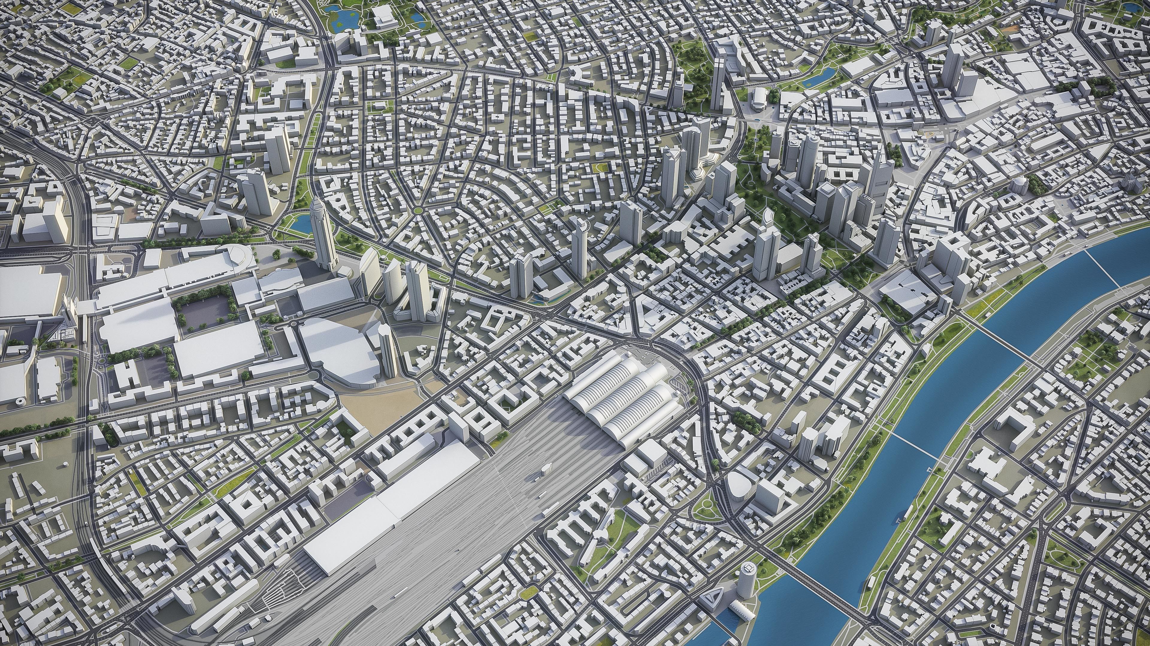 Frankfurt Metropolitan 3D Model Collection_6