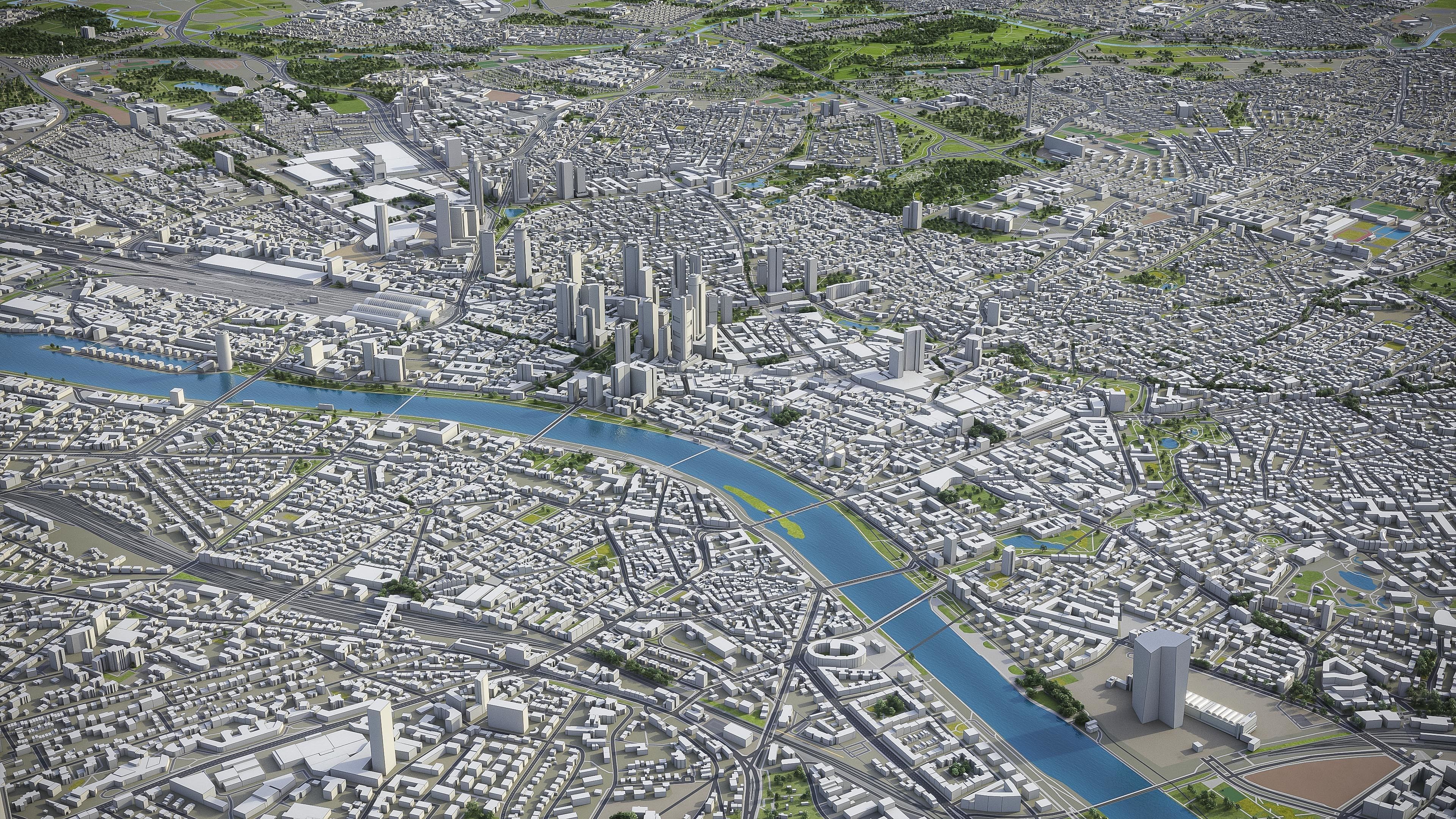 Frankfurt Metropolitan 3D Model Collection_15