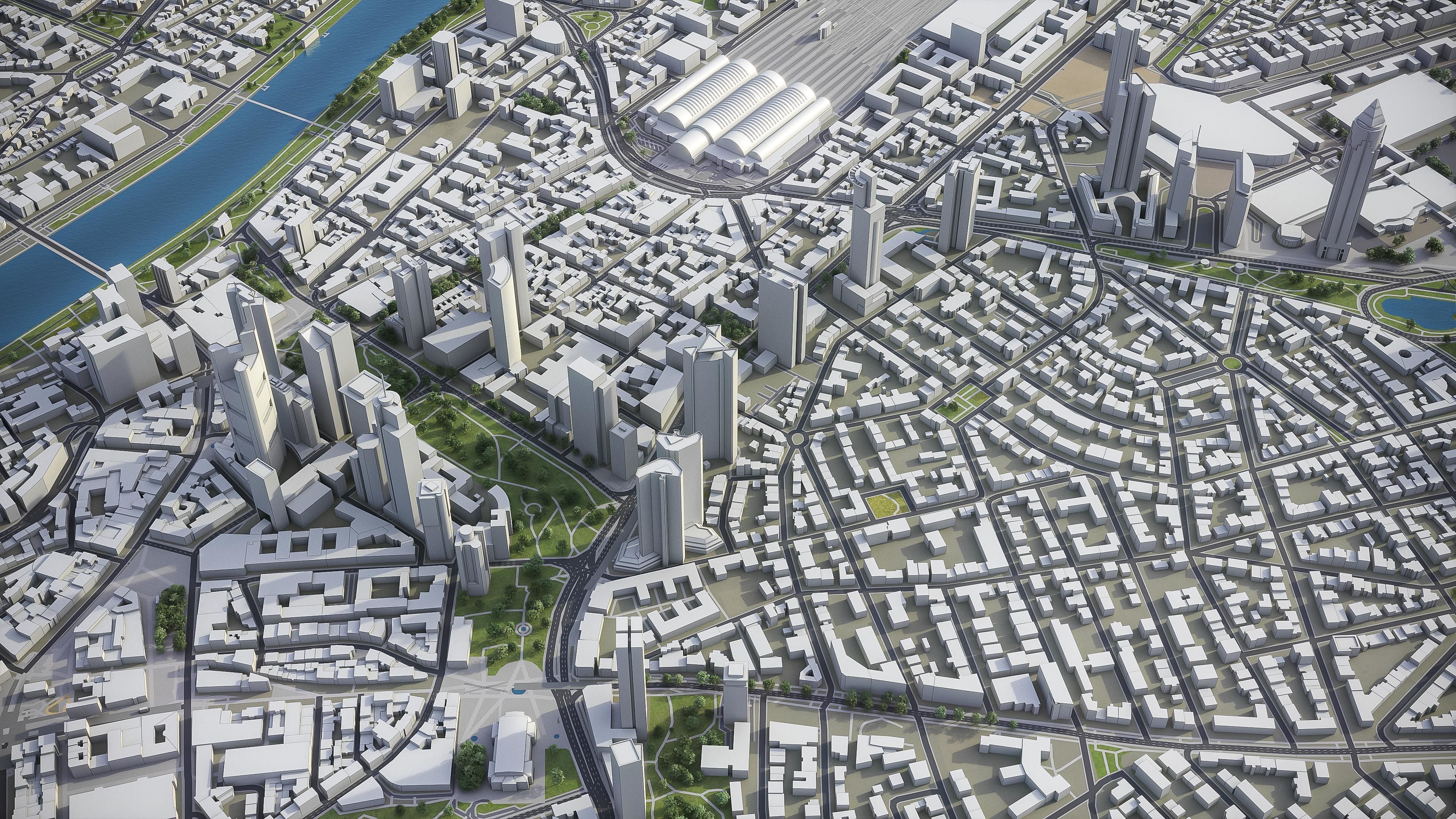 Frankfurt Metropolitan 3D Model Collection_2