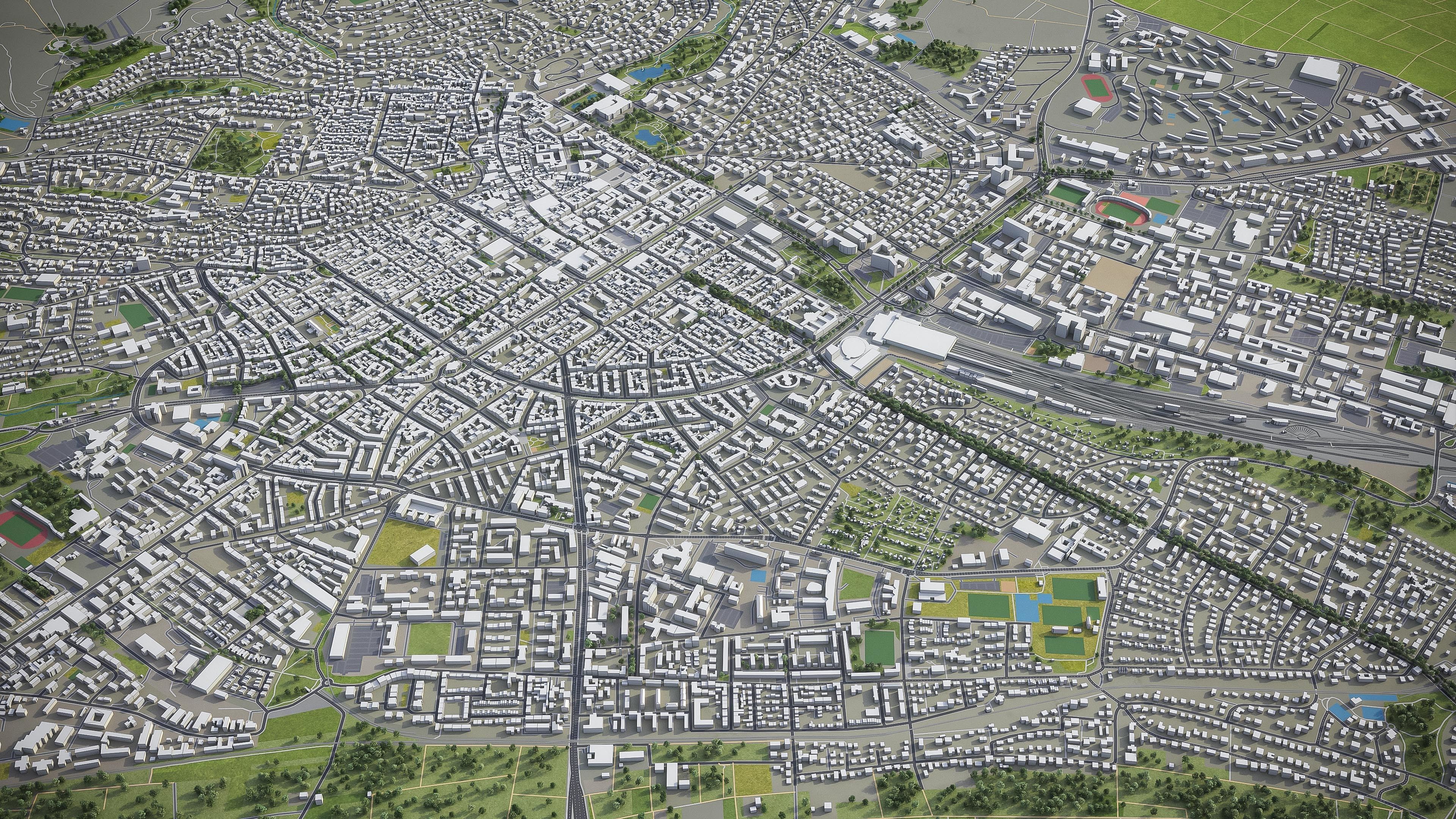 Frankfurt Metropolitan 3D Model Collection_40