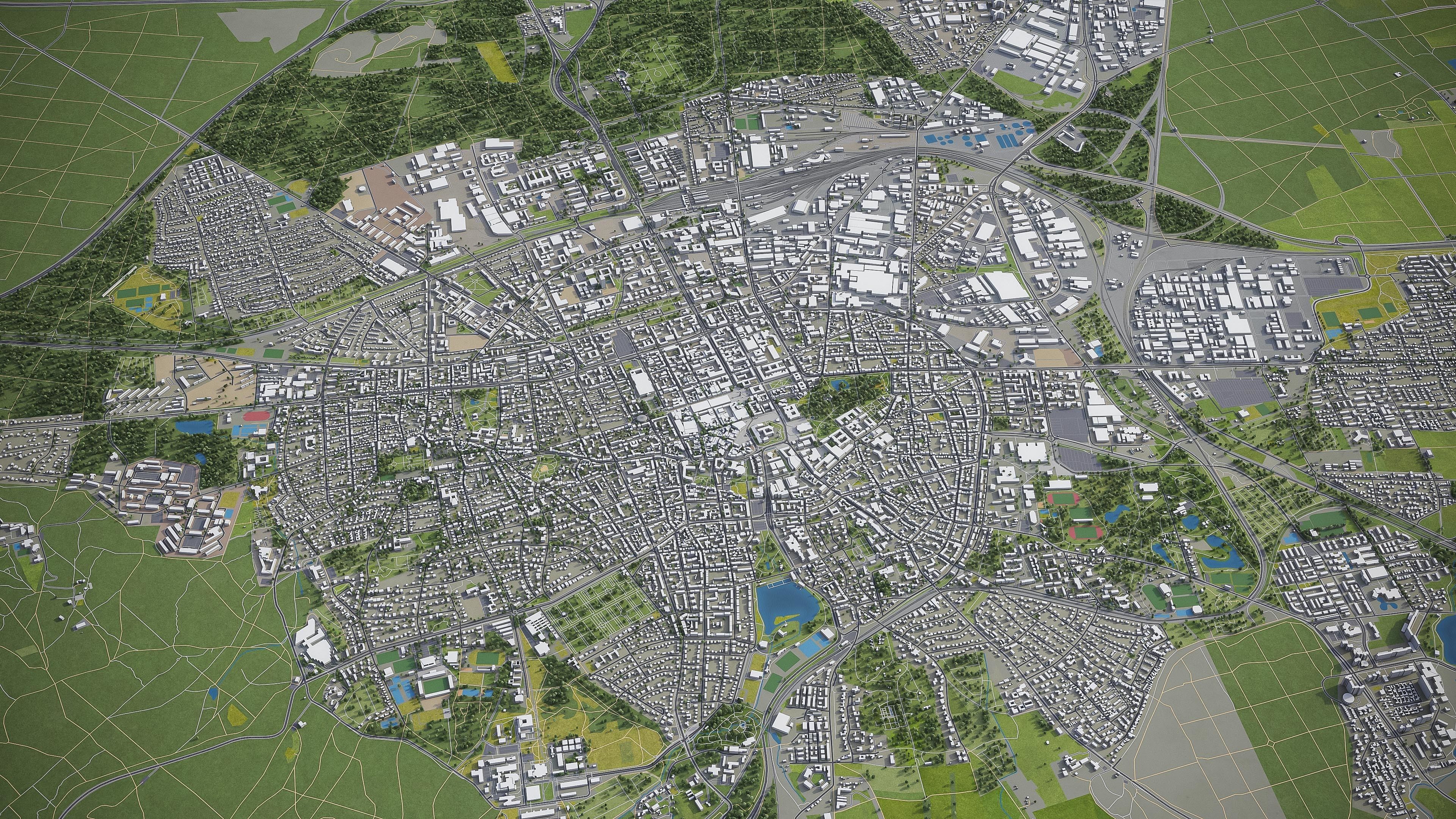 Frankfurt Metropolitan 3D Model Collection_55