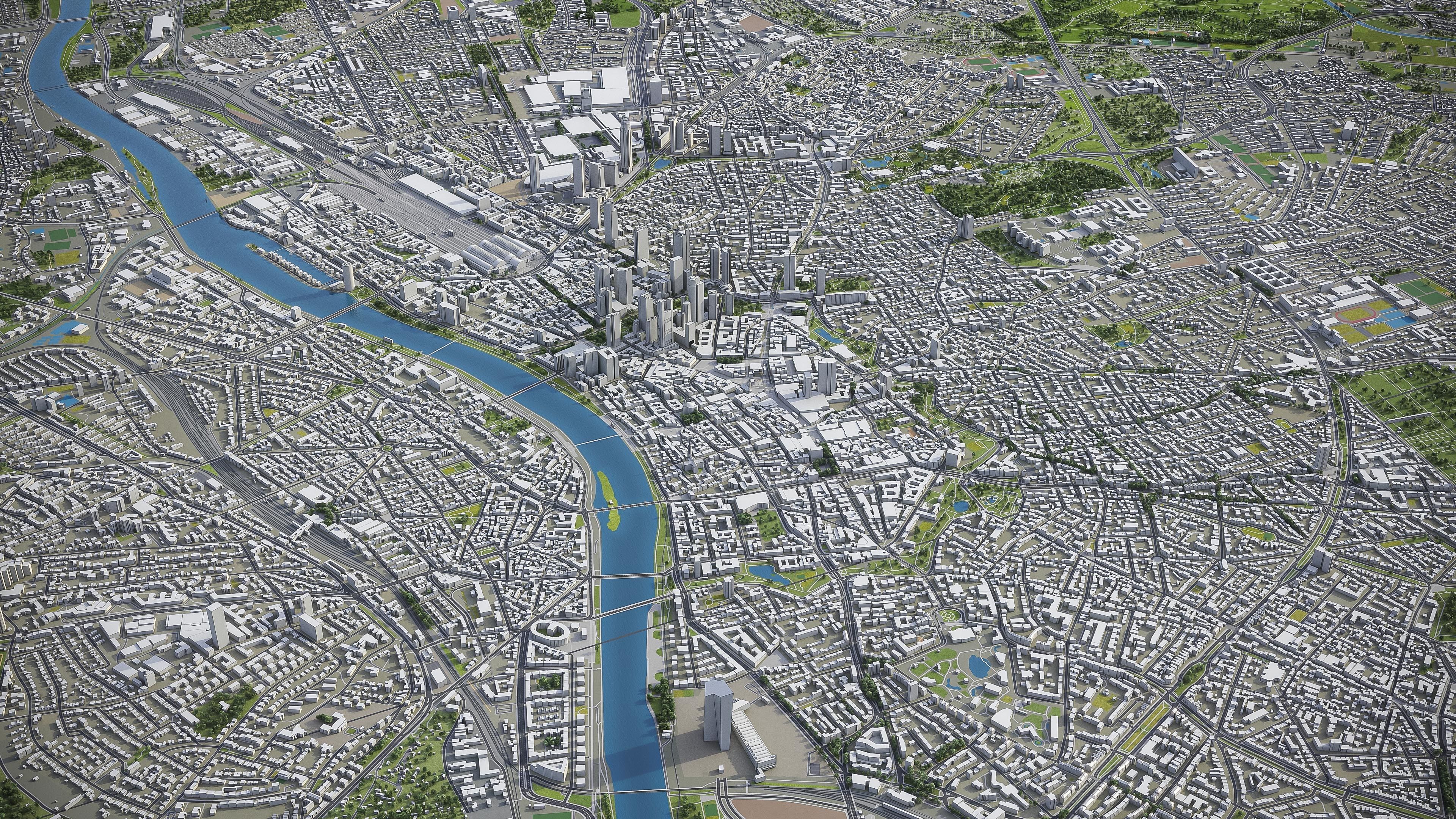 Frankfurt Metropolitan 3D Model Collection_13