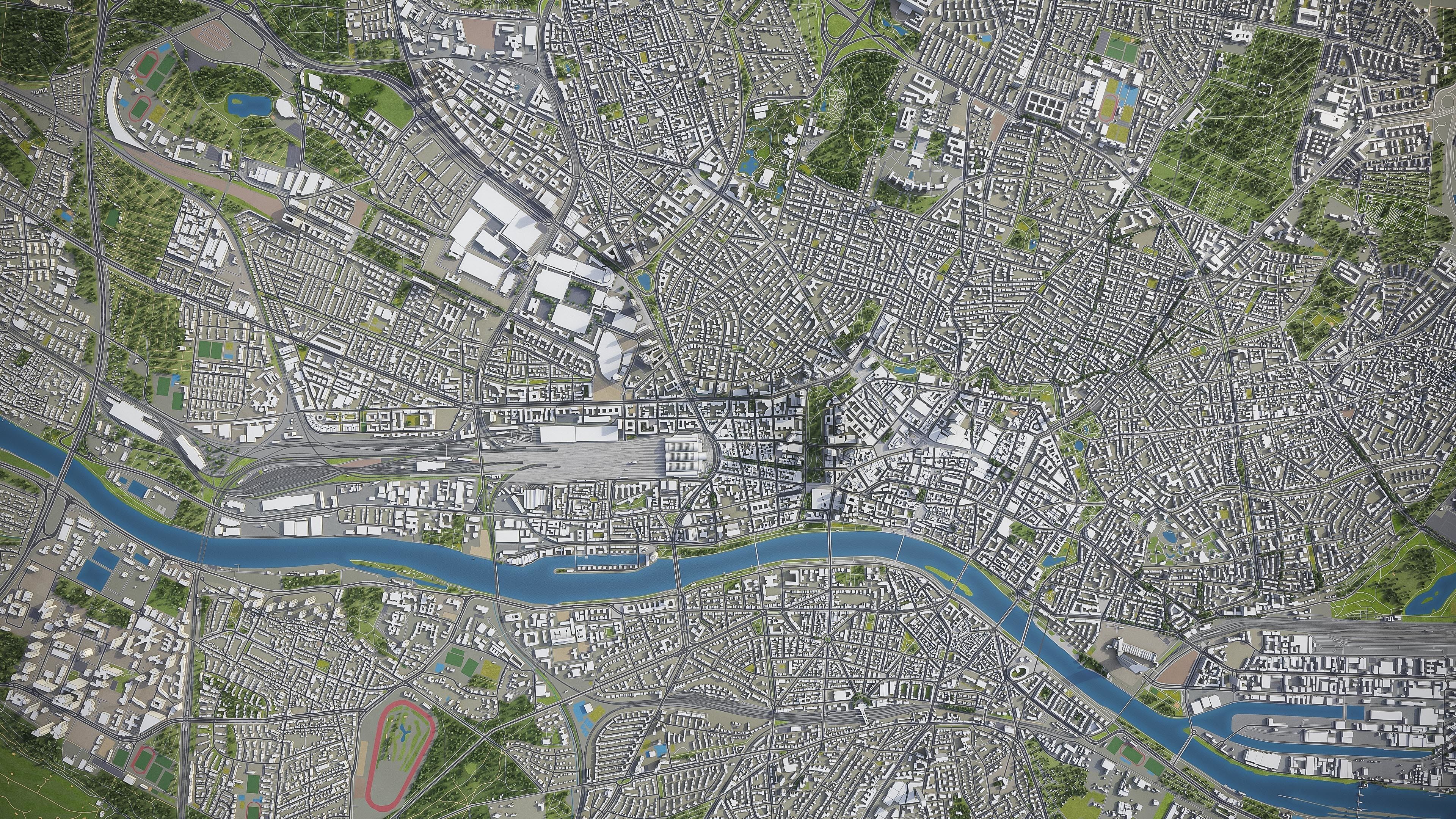Frankfurt Metropolitan 3D Model Collection_8