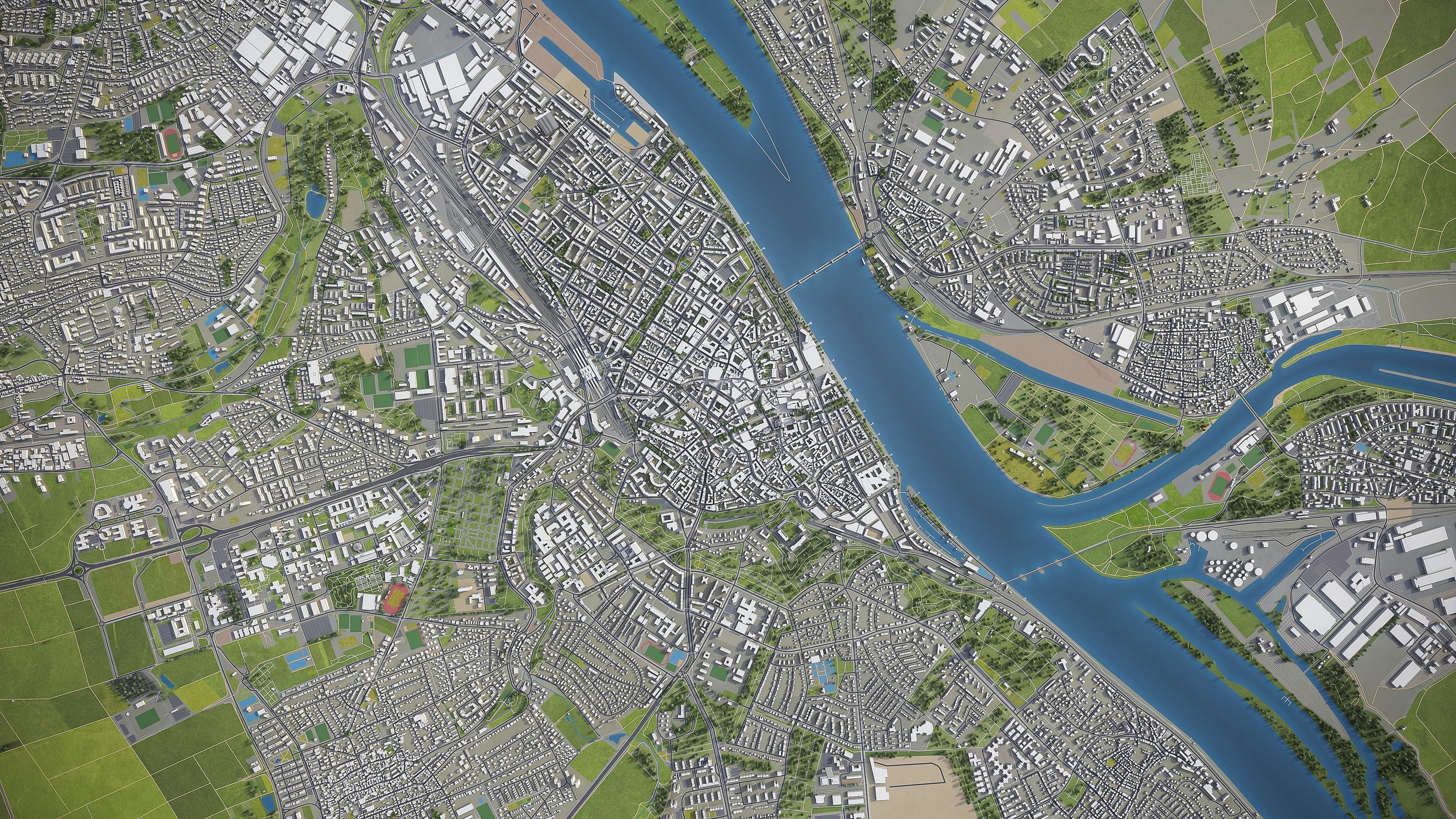 Frankfurt Metropolitan 3D Model Collection_34