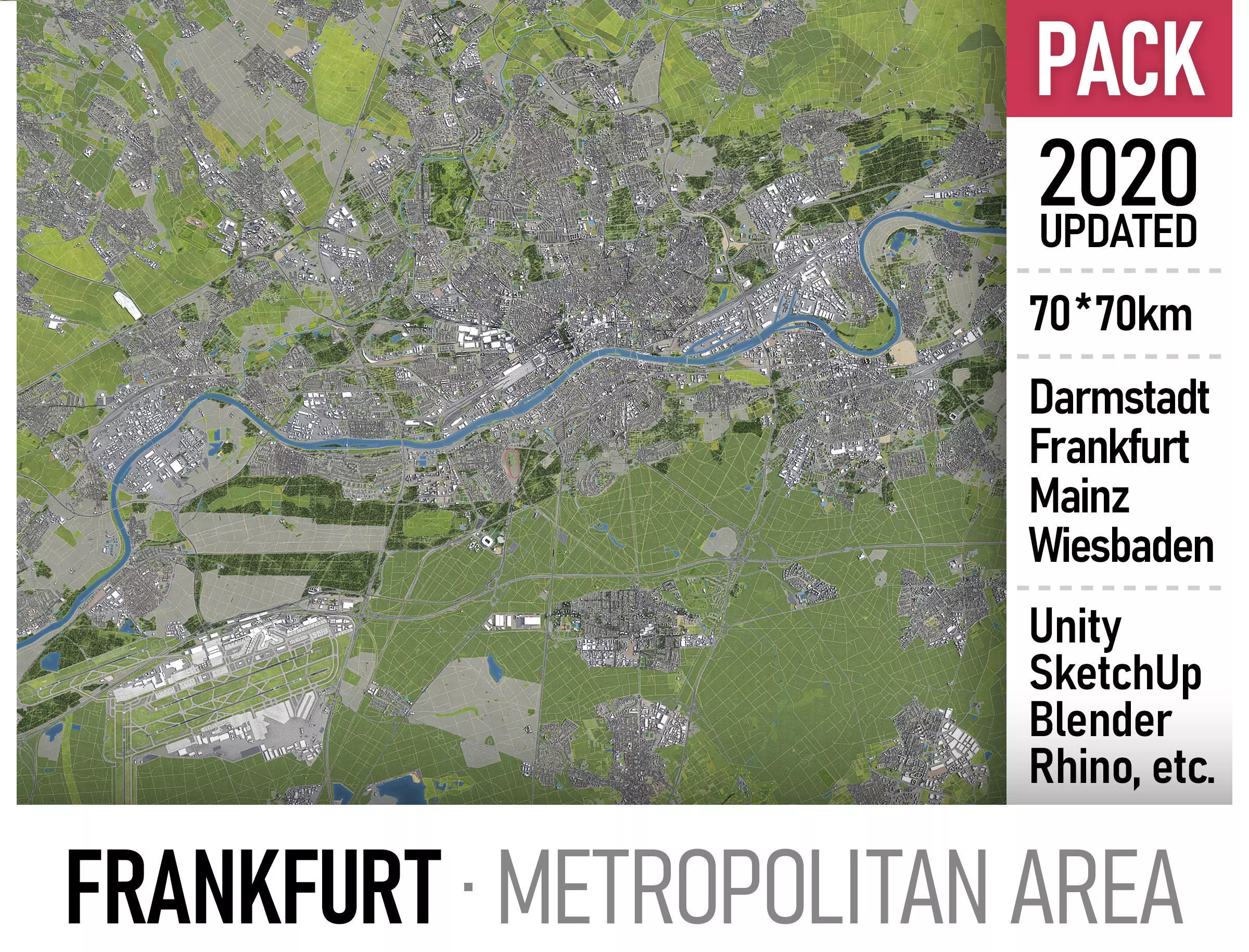Frankfurt Metropolitan 3D Model Collection_0
