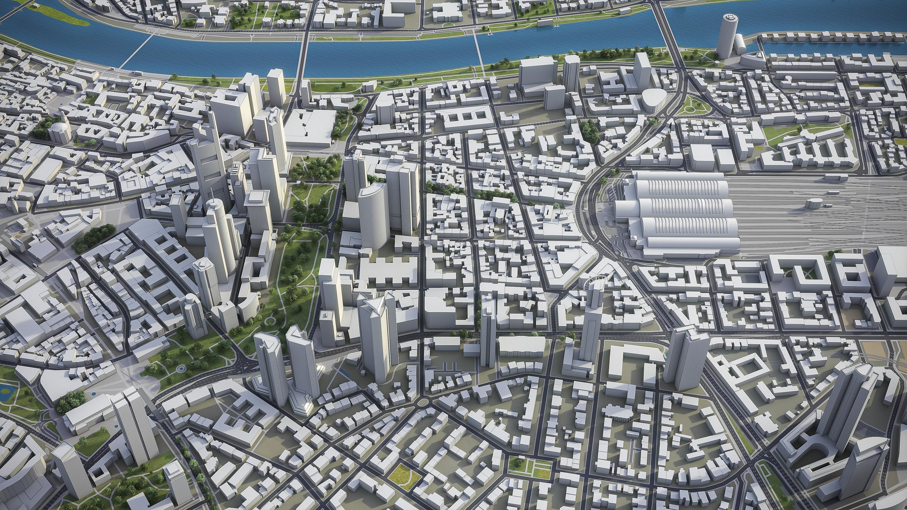 Frankfurt Metropolitan 3D Model Collection_1