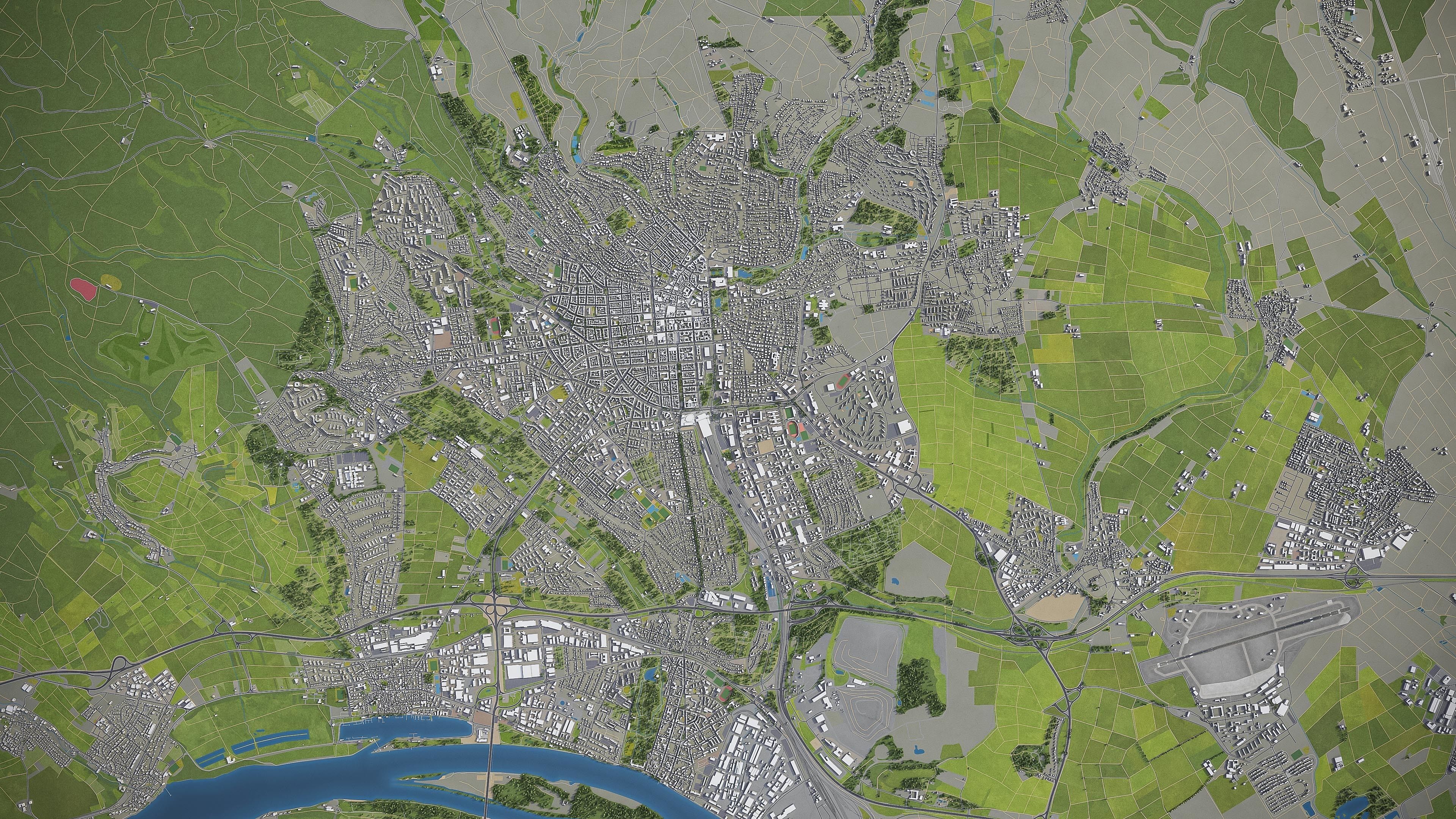Frankfurt Metropolitan 3D Model Collection_47