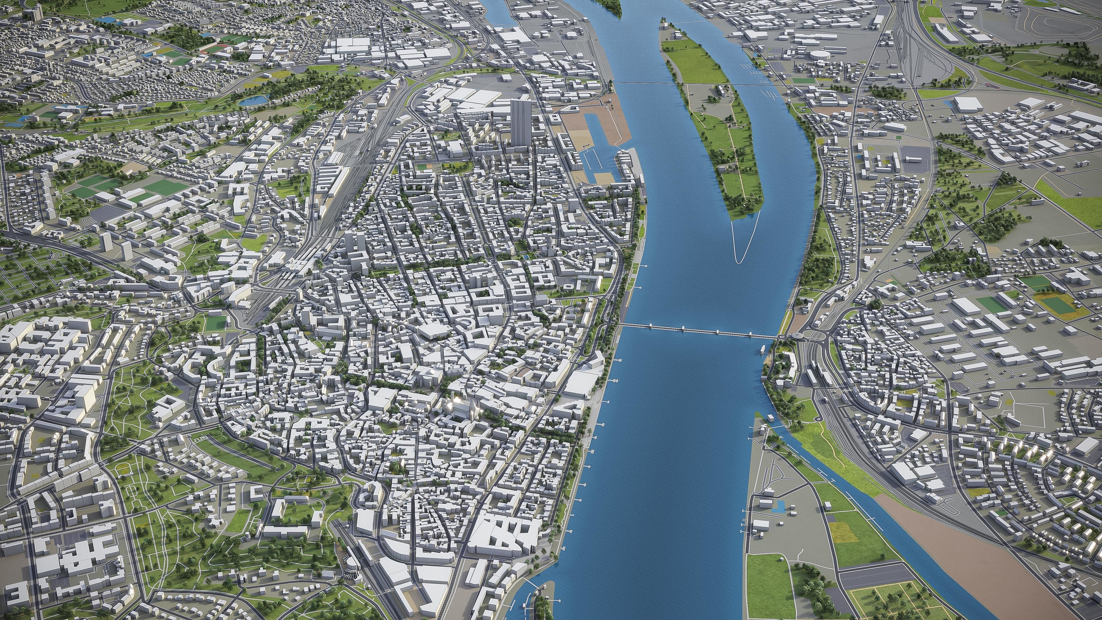 Frankfurt Metropolitan 3D Model Collection_29