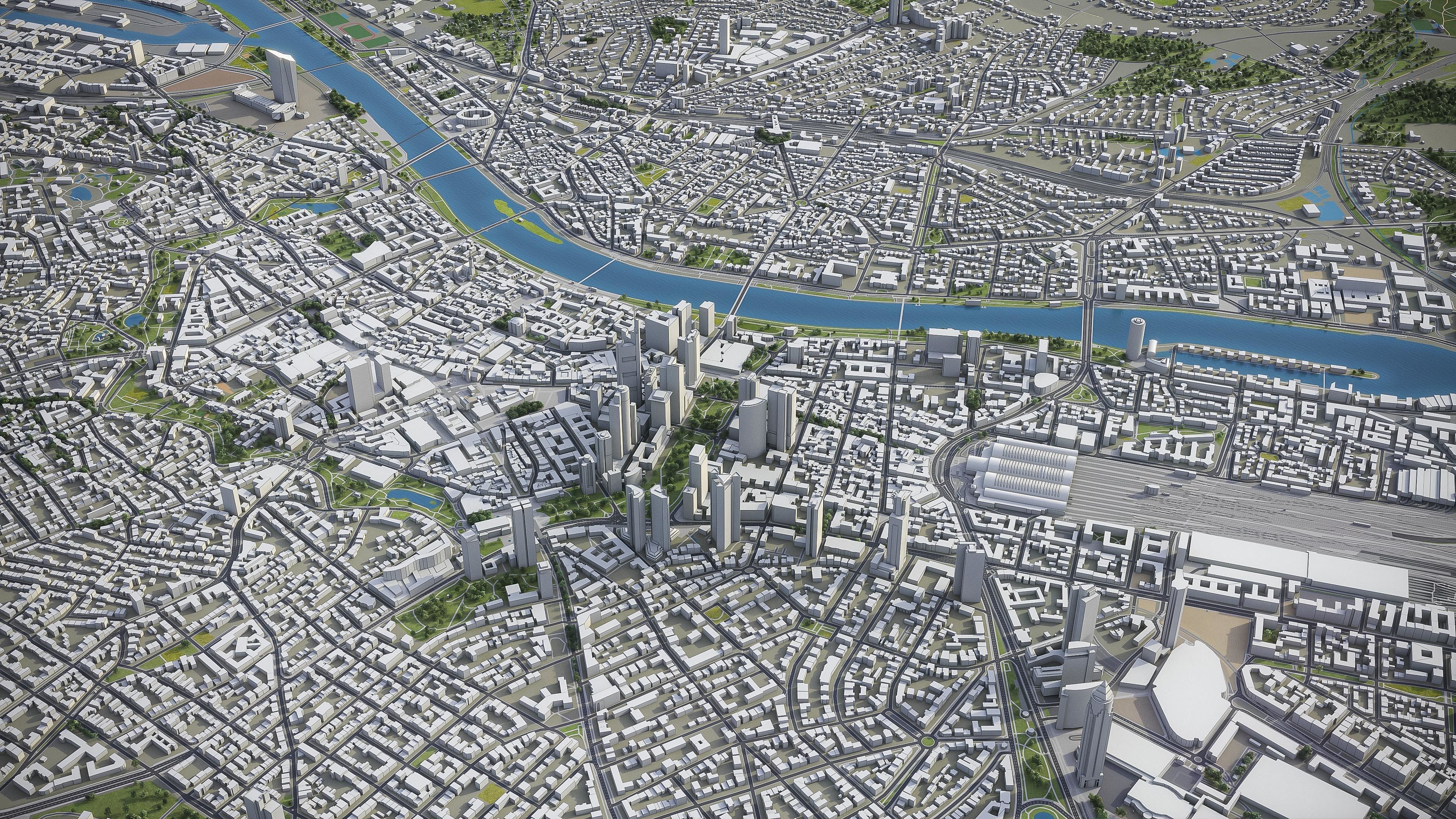 Frankfurt Metropolitan 3D Model Collection_11