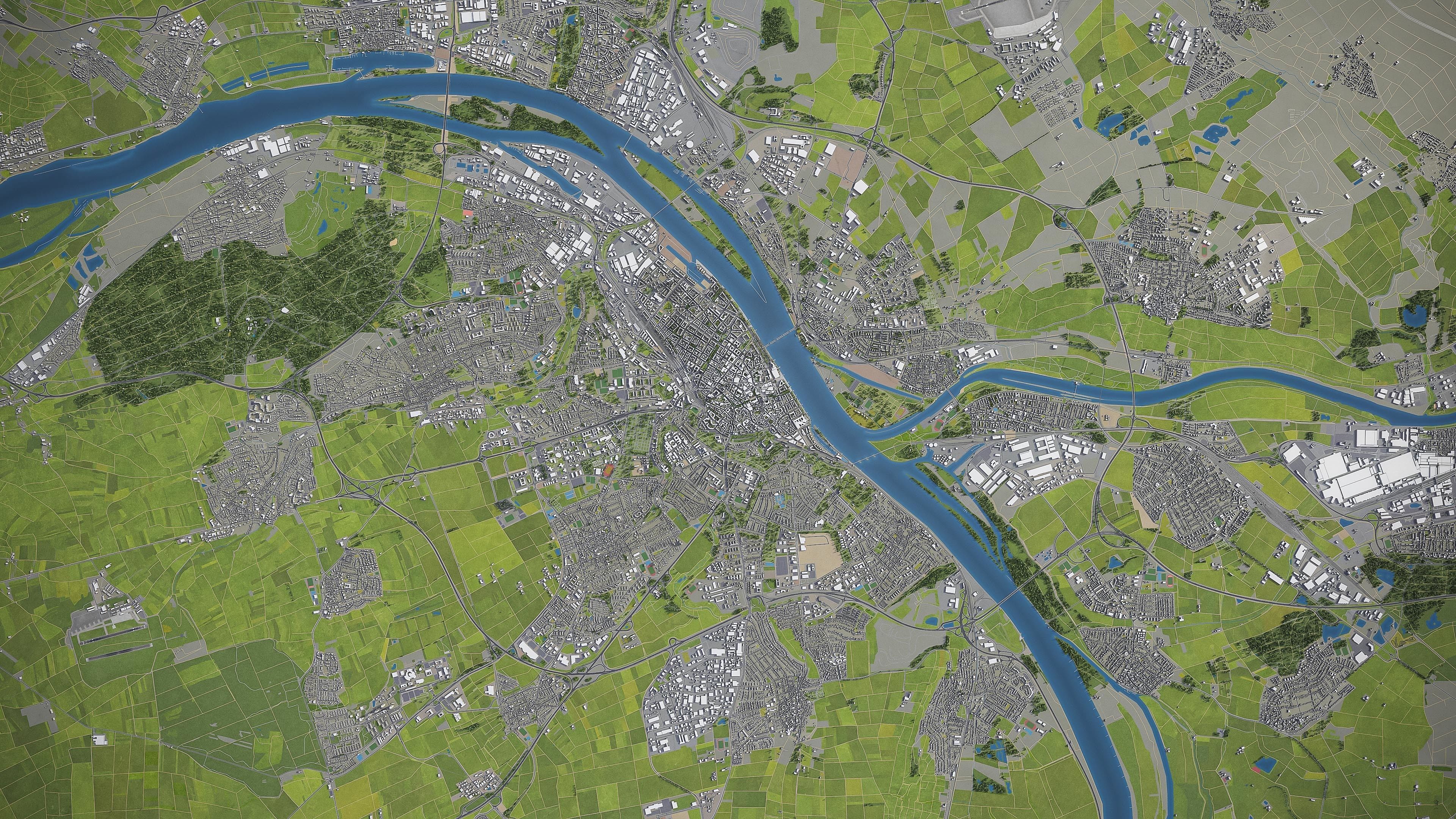 Frankfurt Metropolitan 3D Model Collection_35
