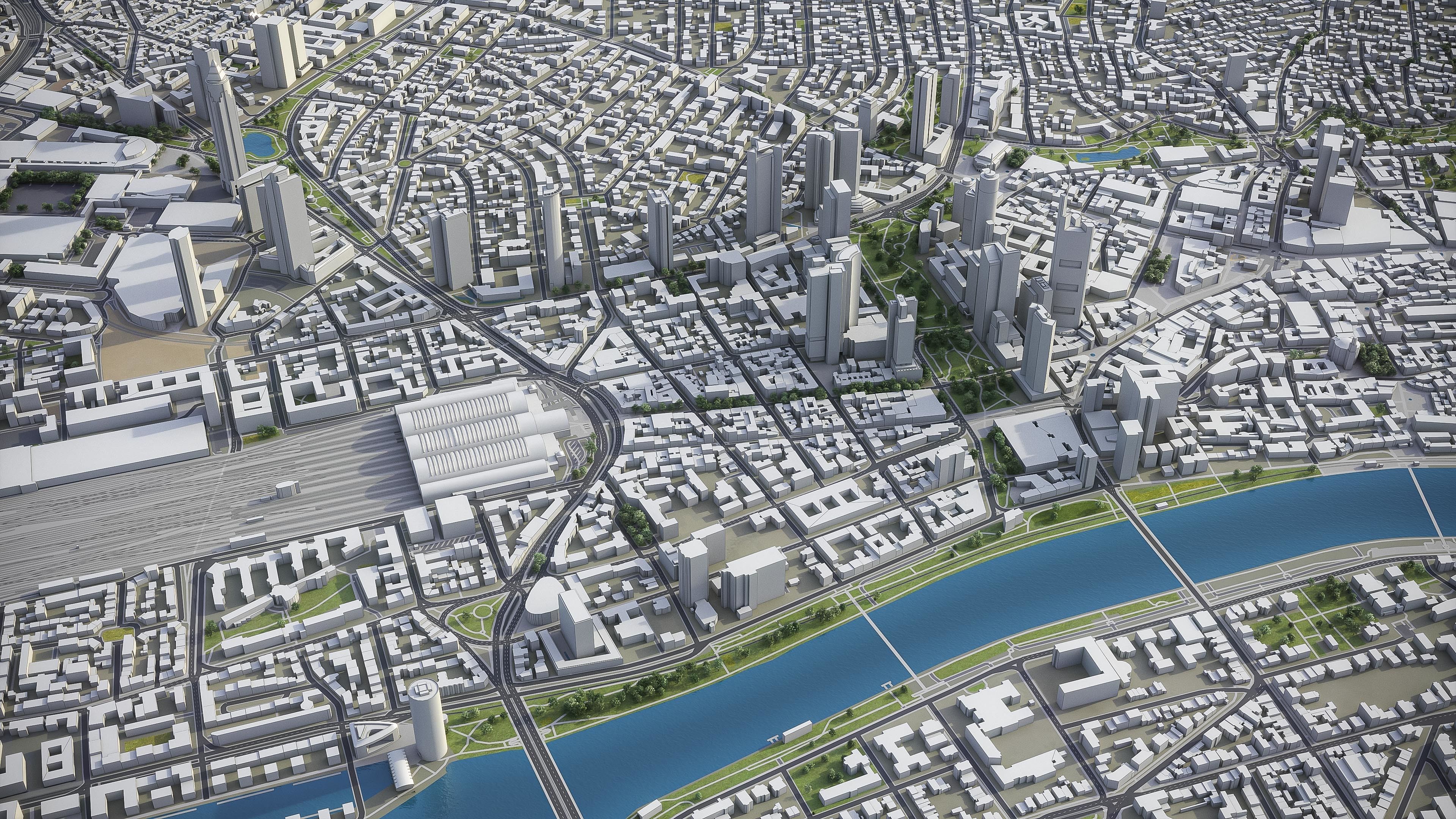 Frankfurt Metropolitan 3D Model Collection_4