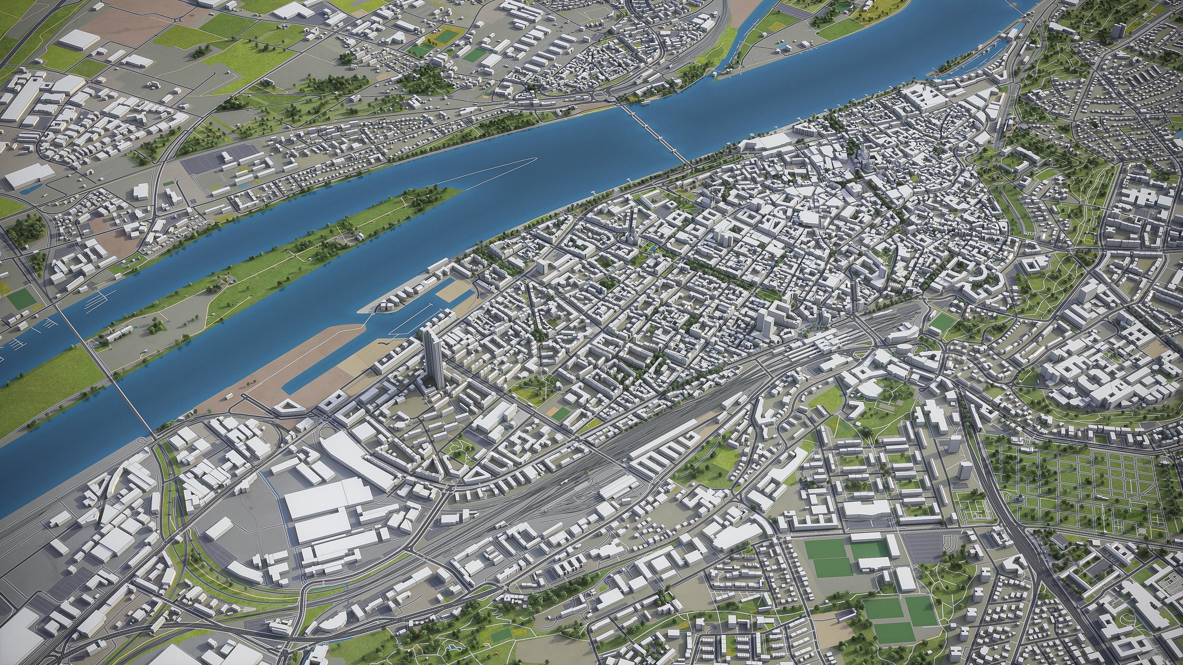 Frankfurt Metropolitan 3D Model Collection_33
