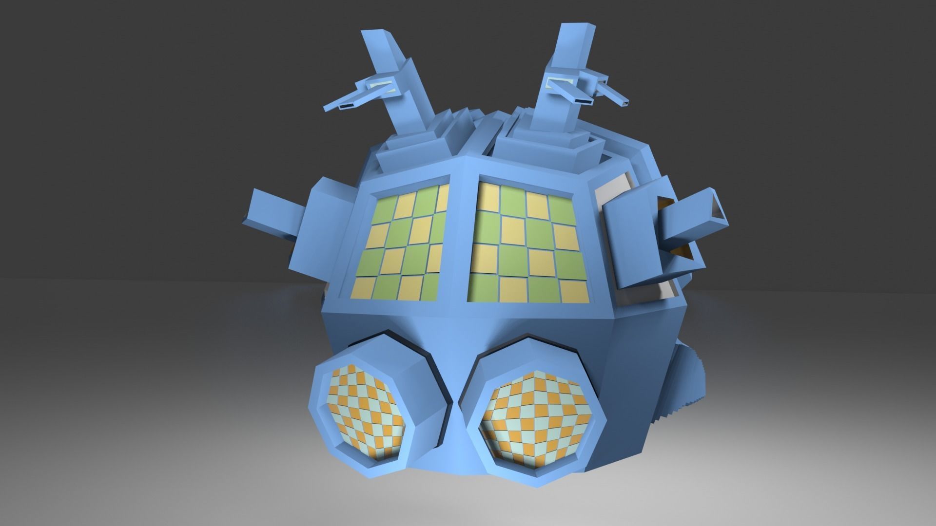 Outer-Space Sci-Fi Bug Helmet