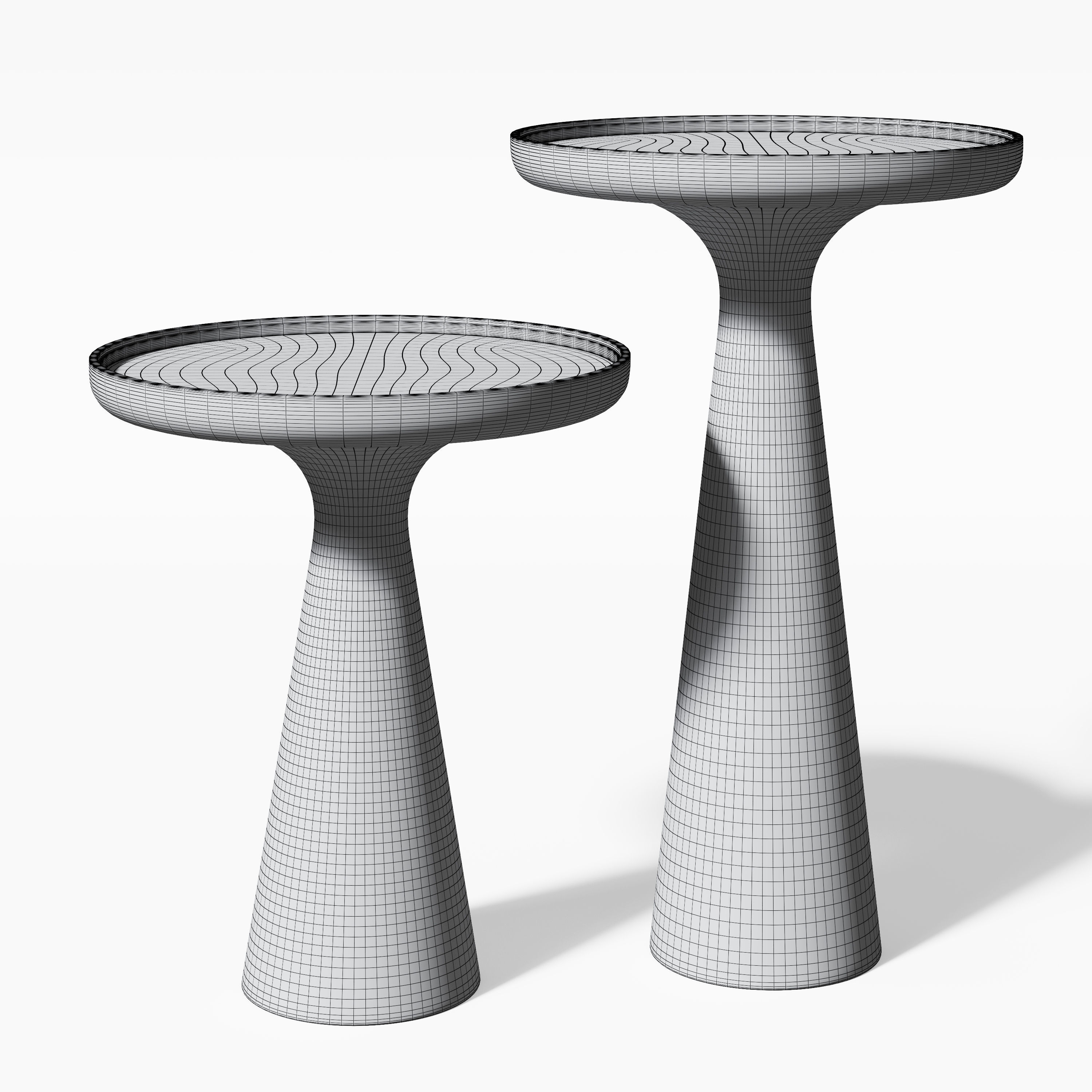  Bellows Walter Knoll Occasional Table 3D model_2