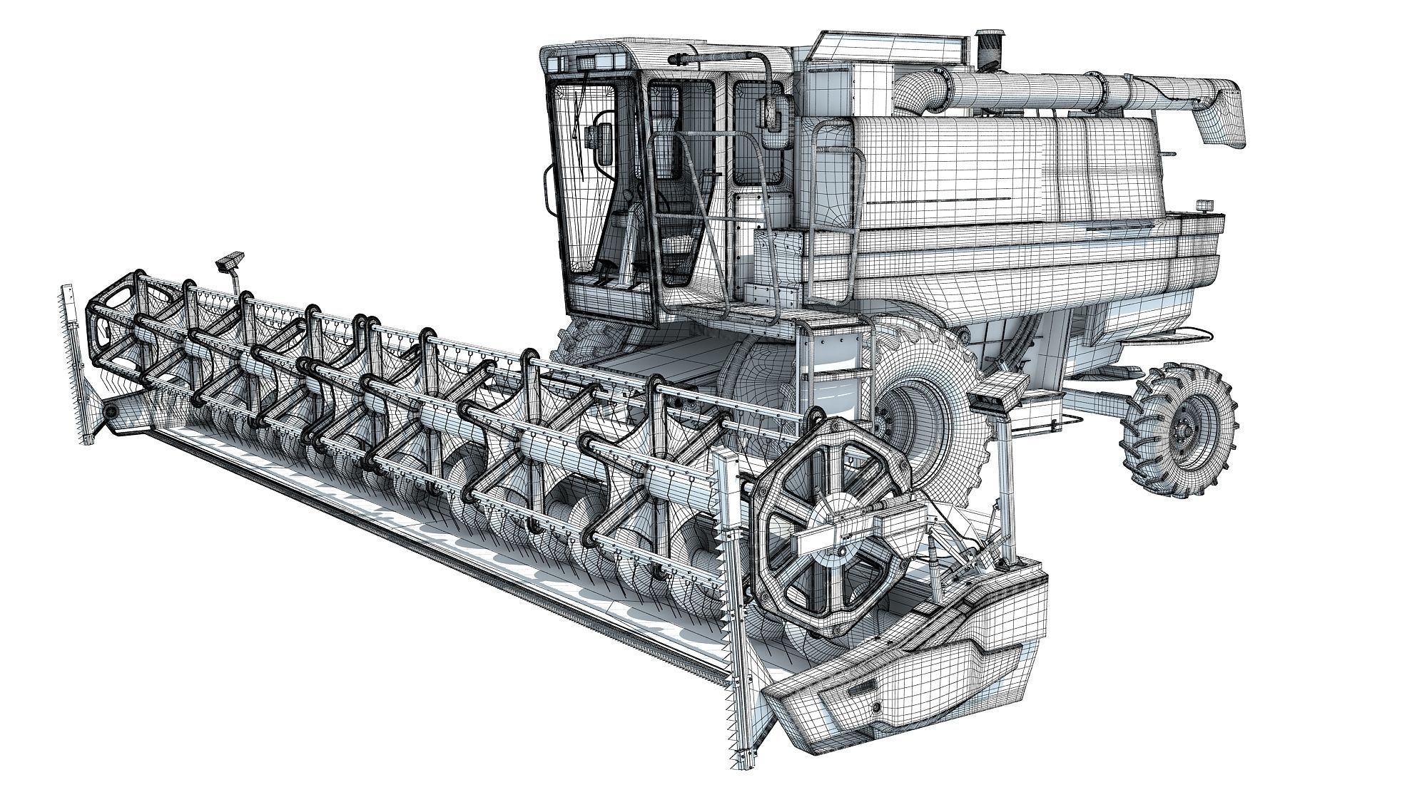 Harvester 3D Models 3D model_15