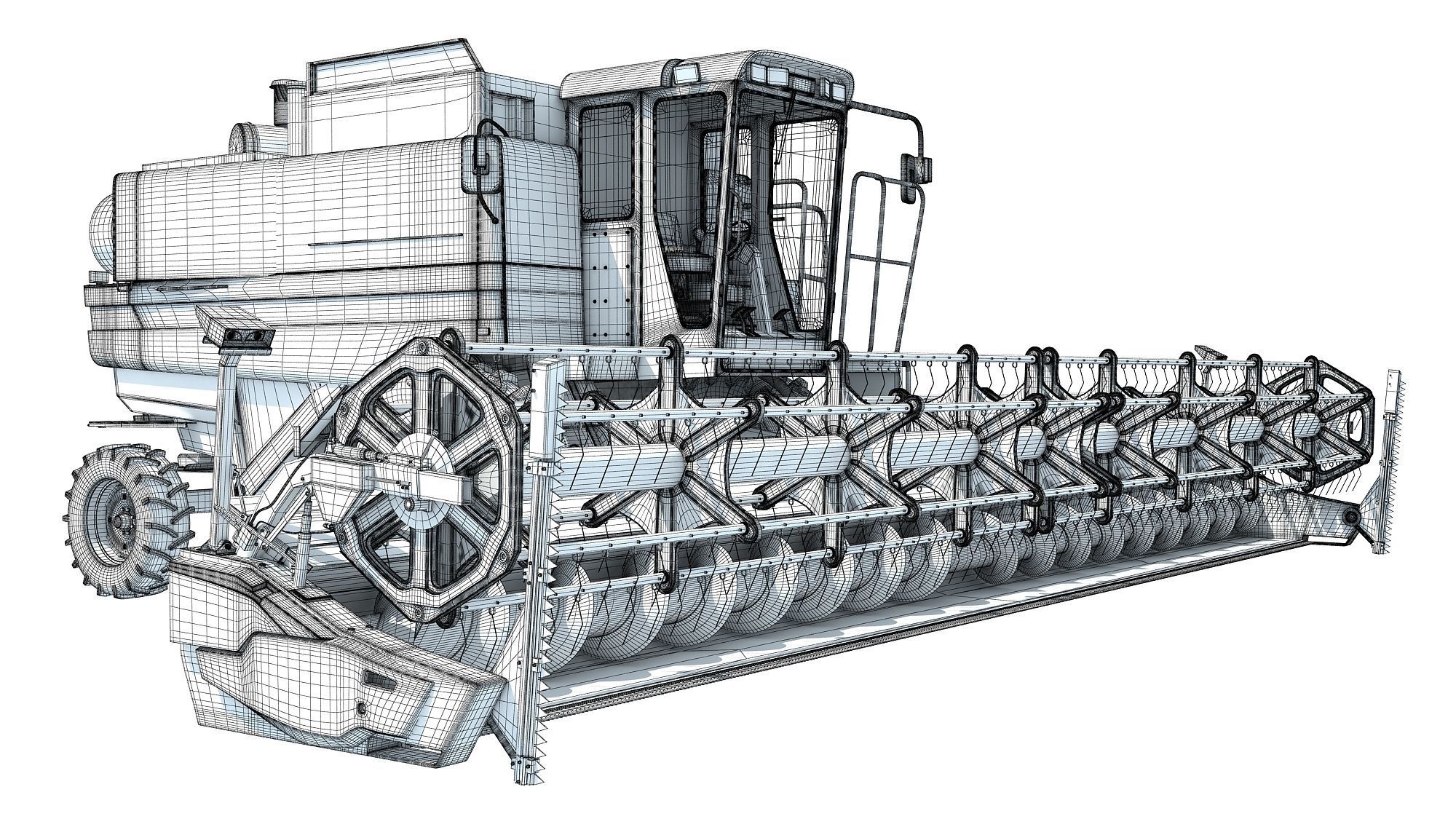 Harvester 3D Models 3D model_16