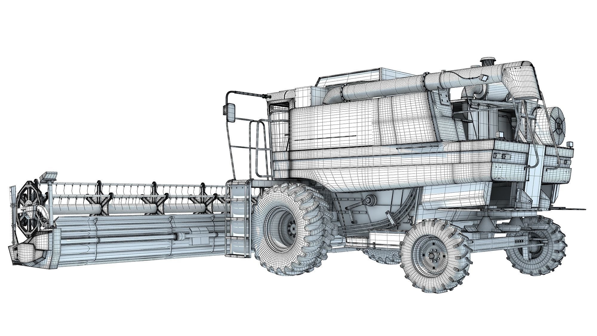 Harvester 3D Models 3D model_17