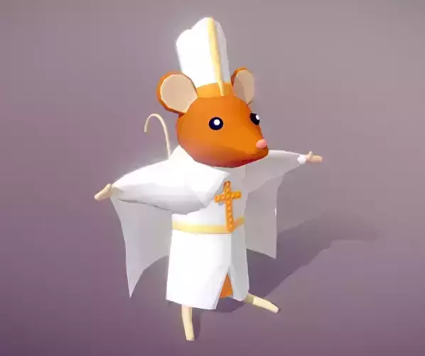 Lowpoly Dorime Rat 