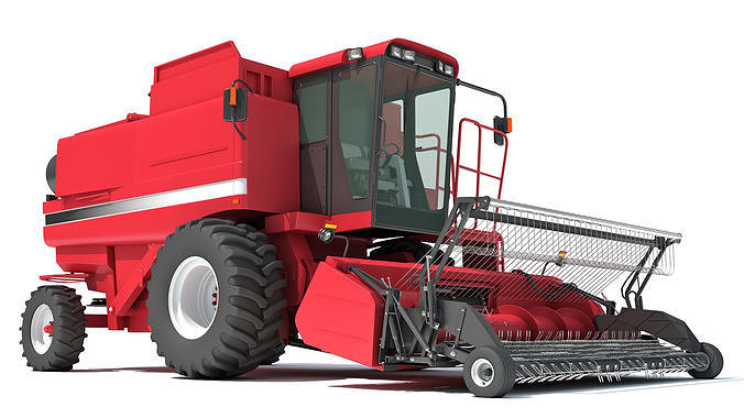 Combine Harvester 3D Models 3D model