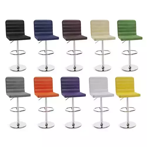 Mint Bar Stool 3D model