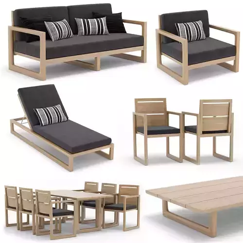 RH Outdoor Navaro collection